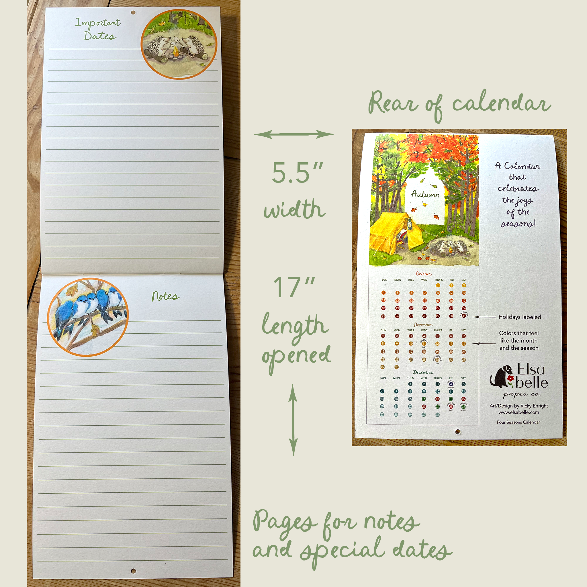 Seasonal Calendar