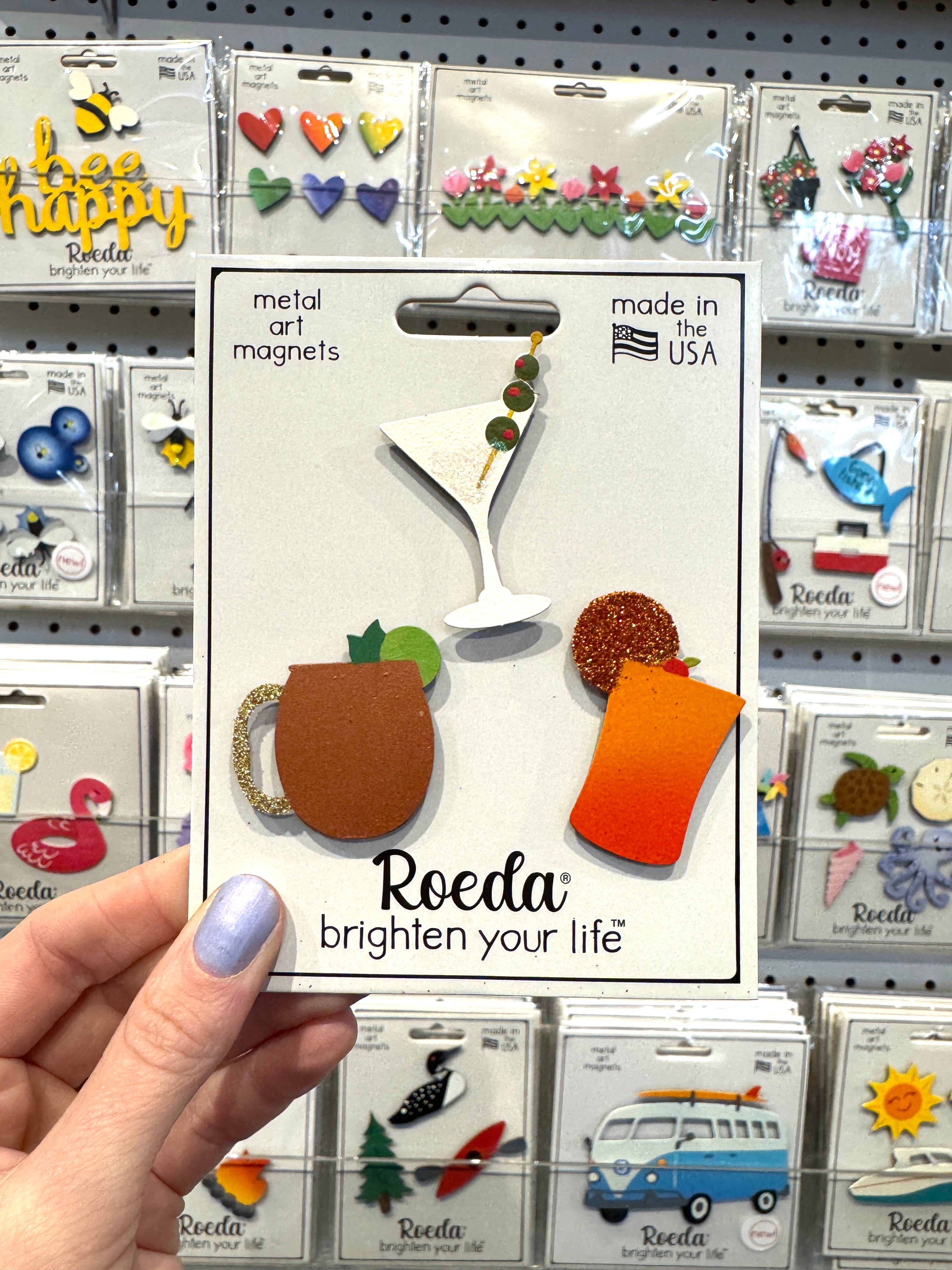 Cocktail Magnets S/3