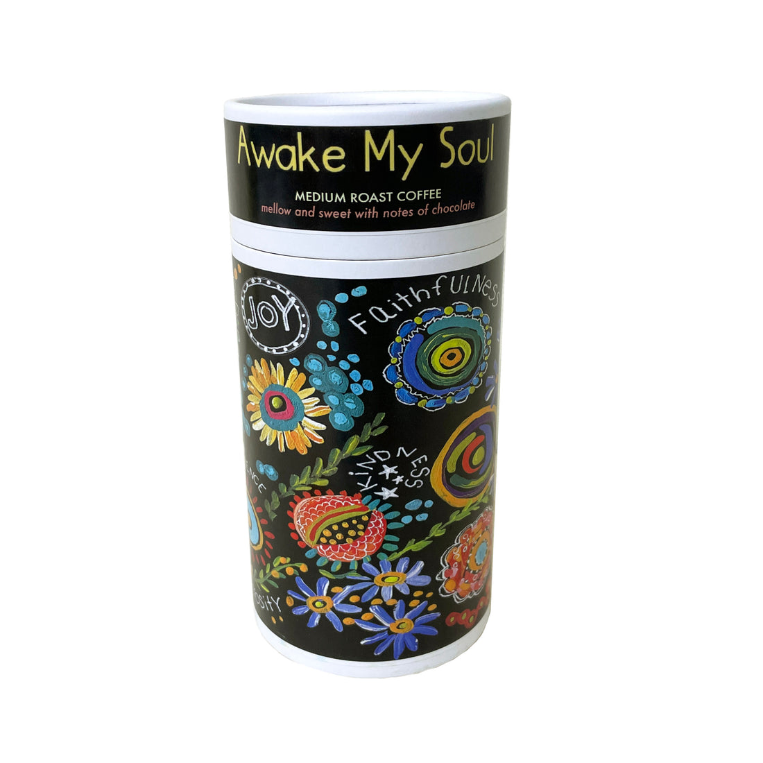 Awake My Soul Ground Coffee - artwork by Carol Roeda