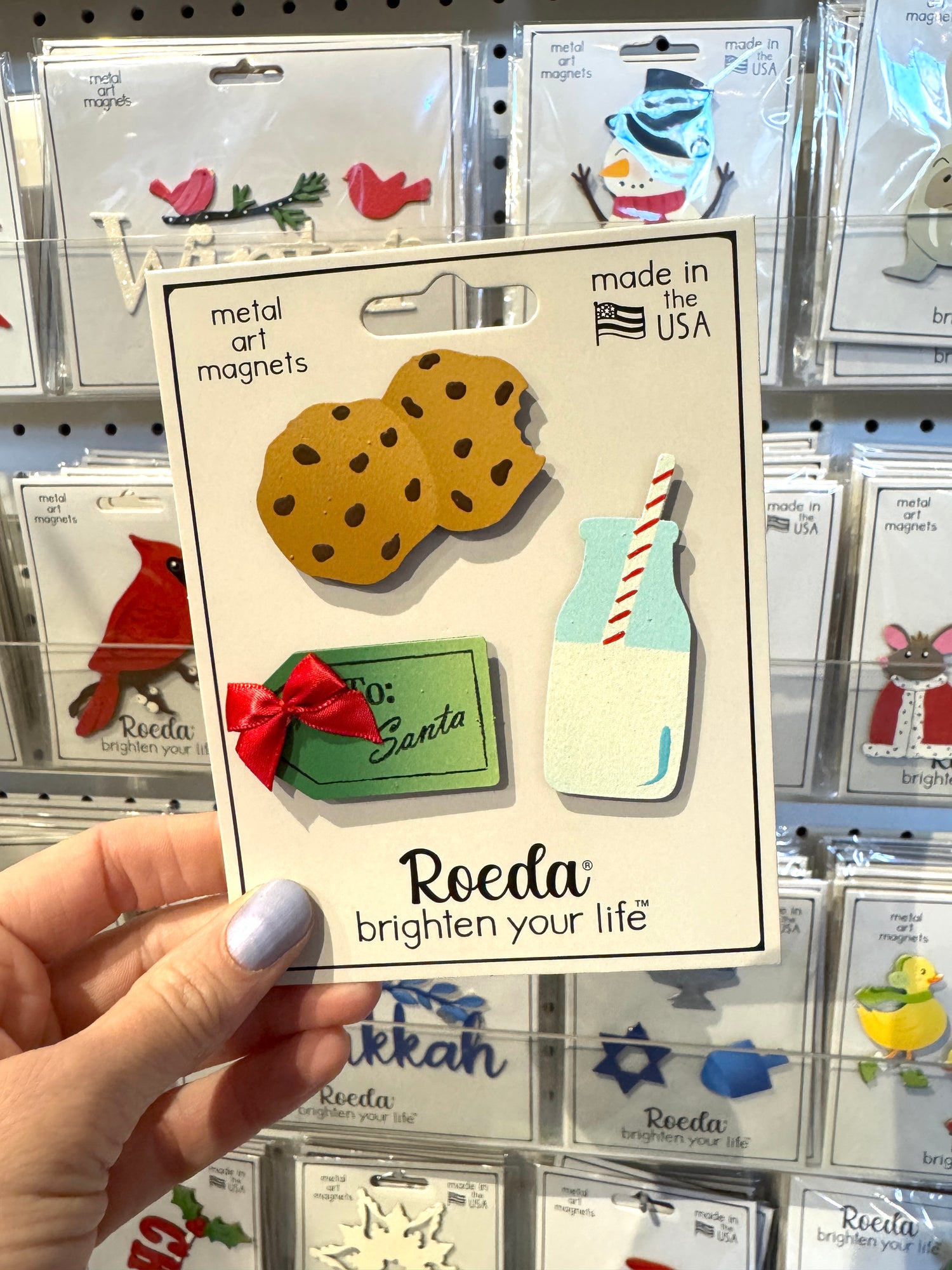 Cookies for Santa Magnets S/3