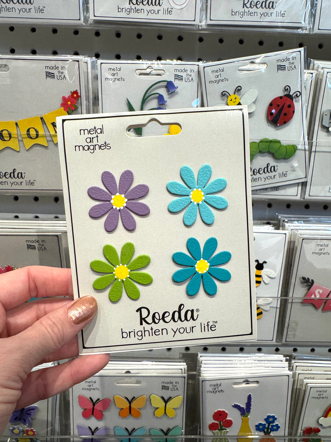 Gänseblümchen-Magnete S/4 Cool