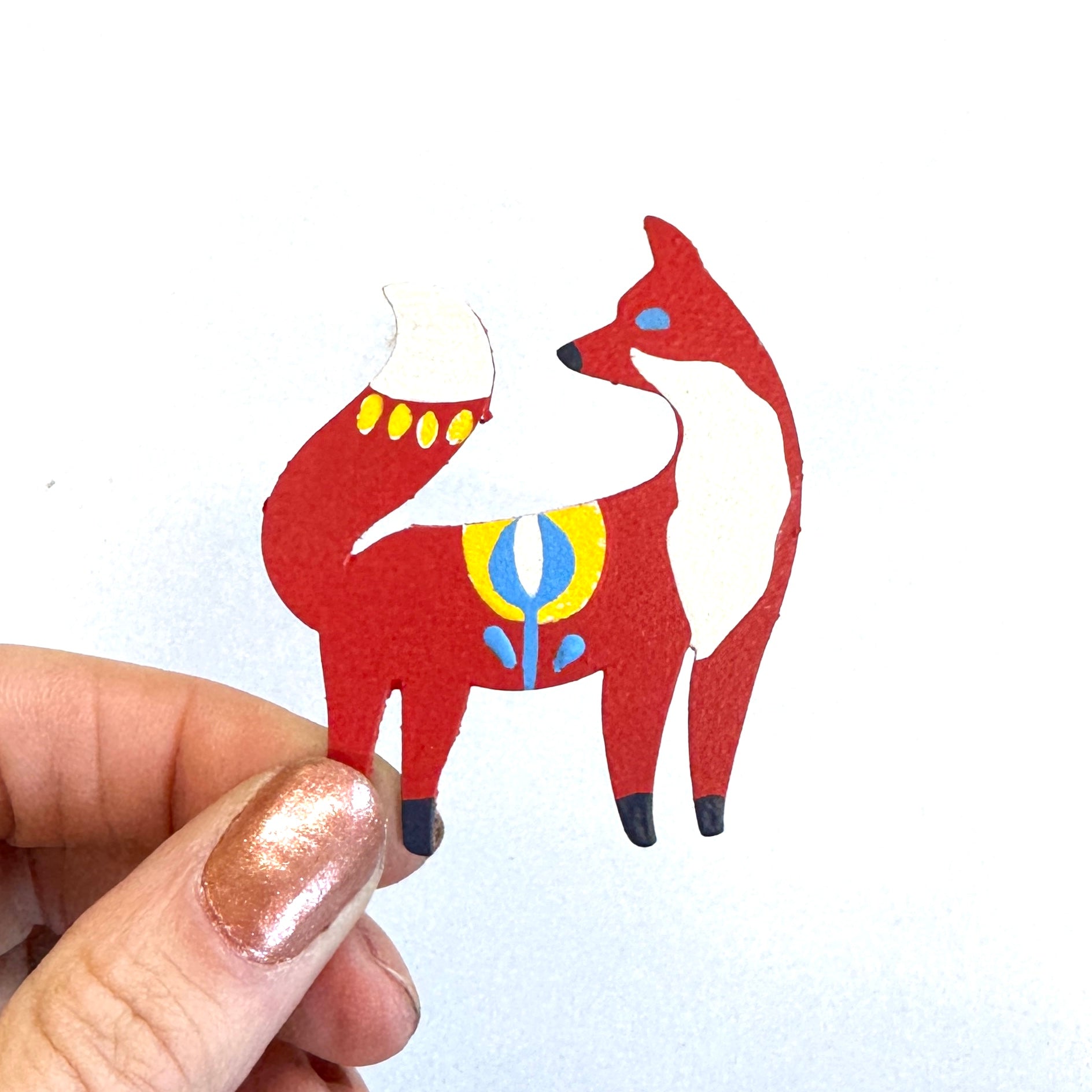 Dala Fox Magnet, Single