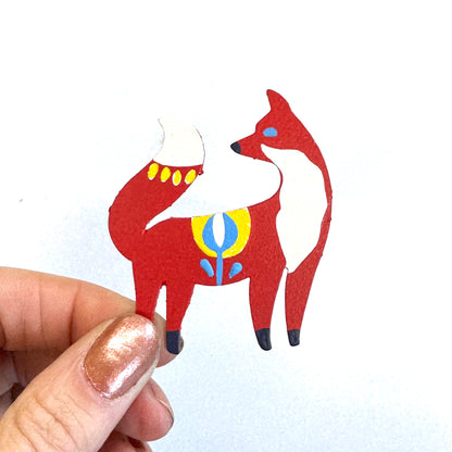 Dala Fox Magnet, Single