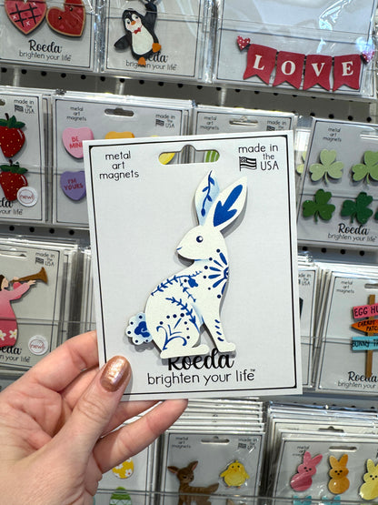 Delft Rabbit Magnet
