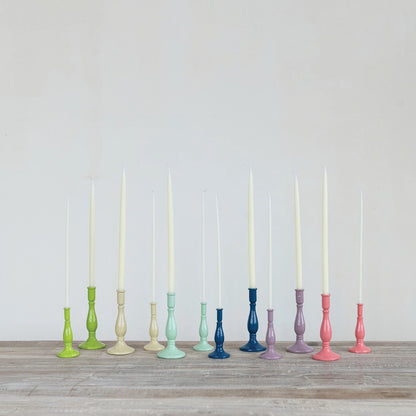 Cast Iron Taper Holder, 6 Colors (Holds 1/2" Taper)