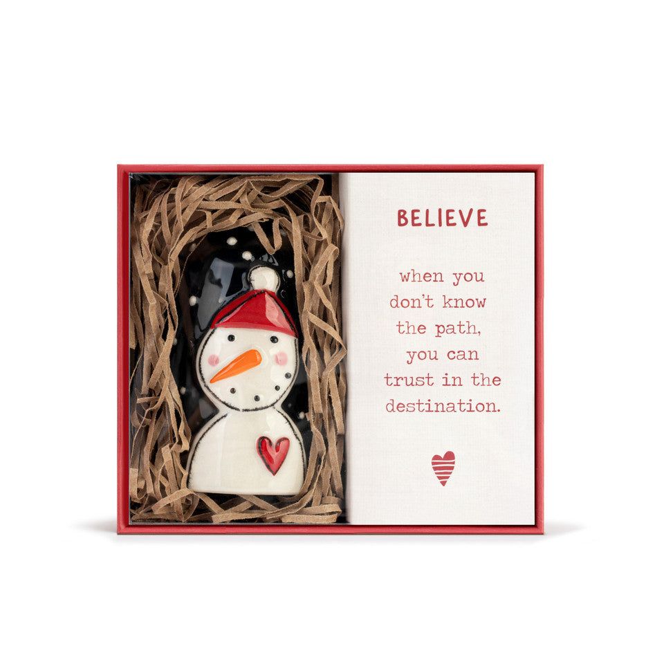 Holiday Bell - Believe Ornament