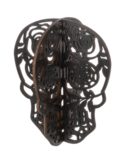 Laser Cut Skull 8"h (3 colors)