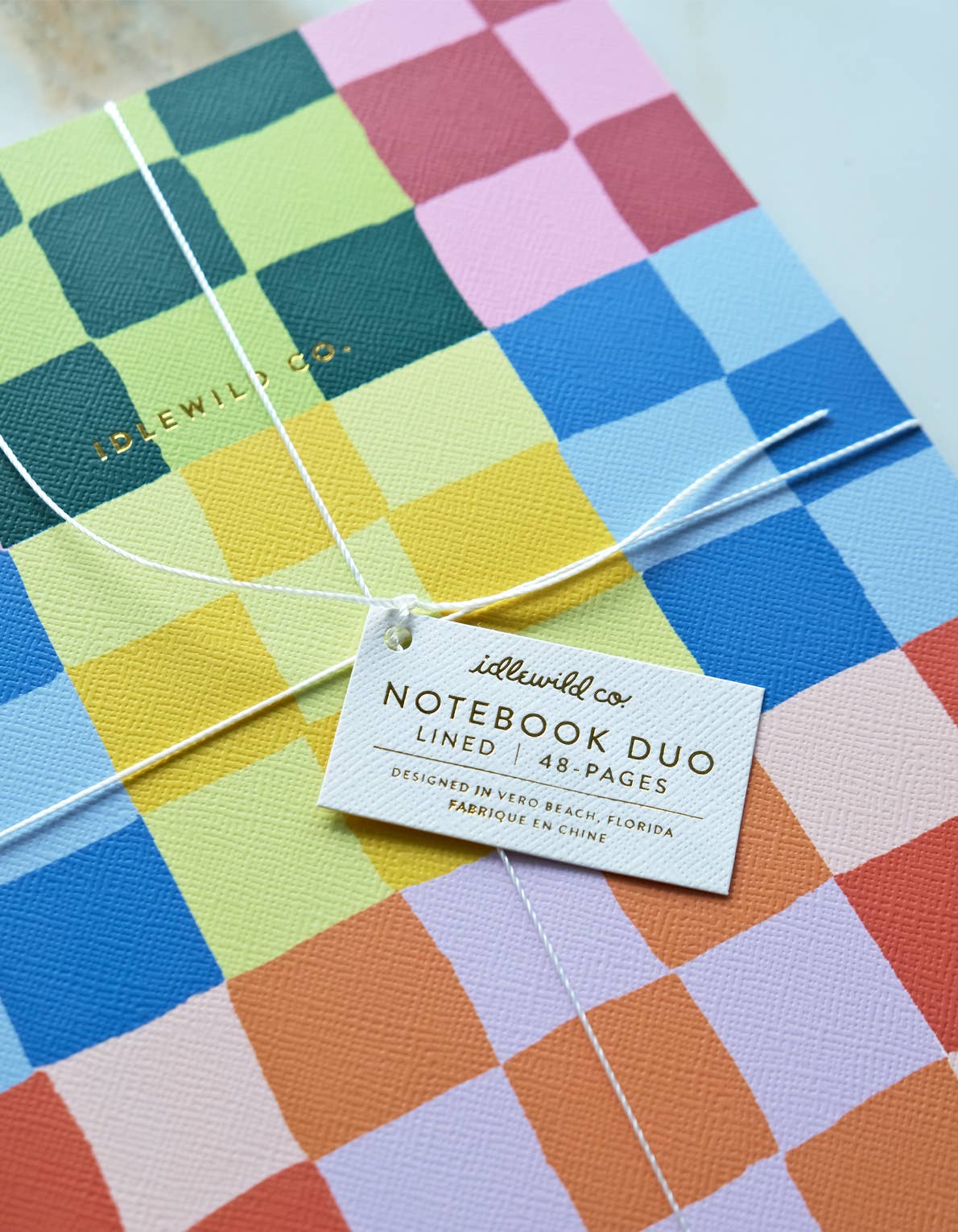 Notebook Duo | Rainbow Check