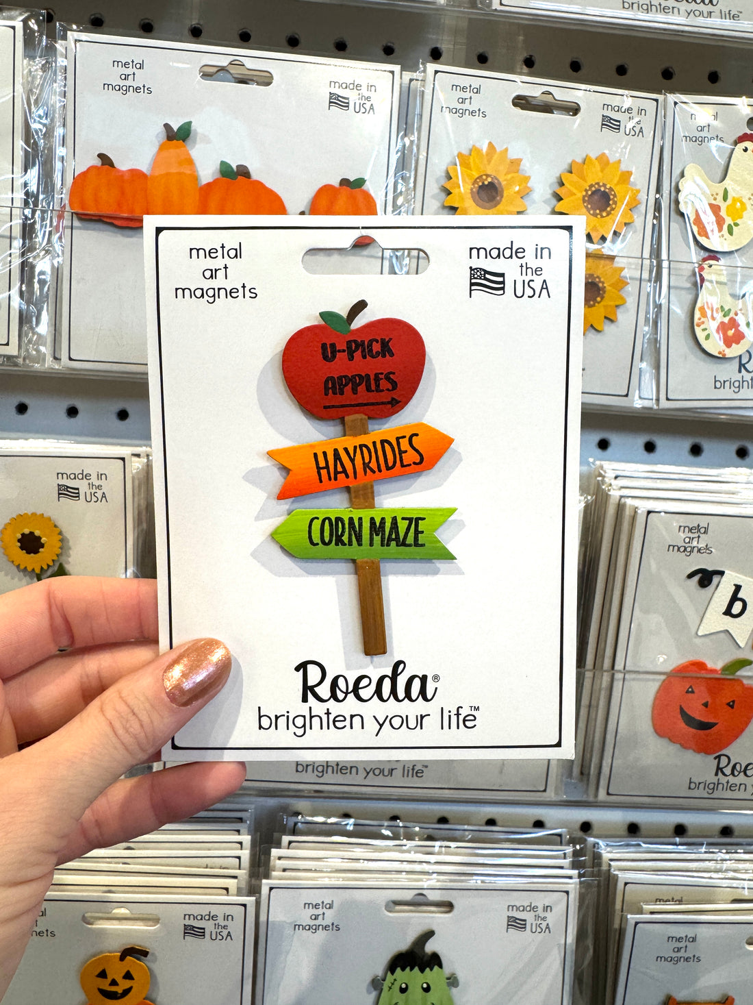 Fall Signpost Magnet