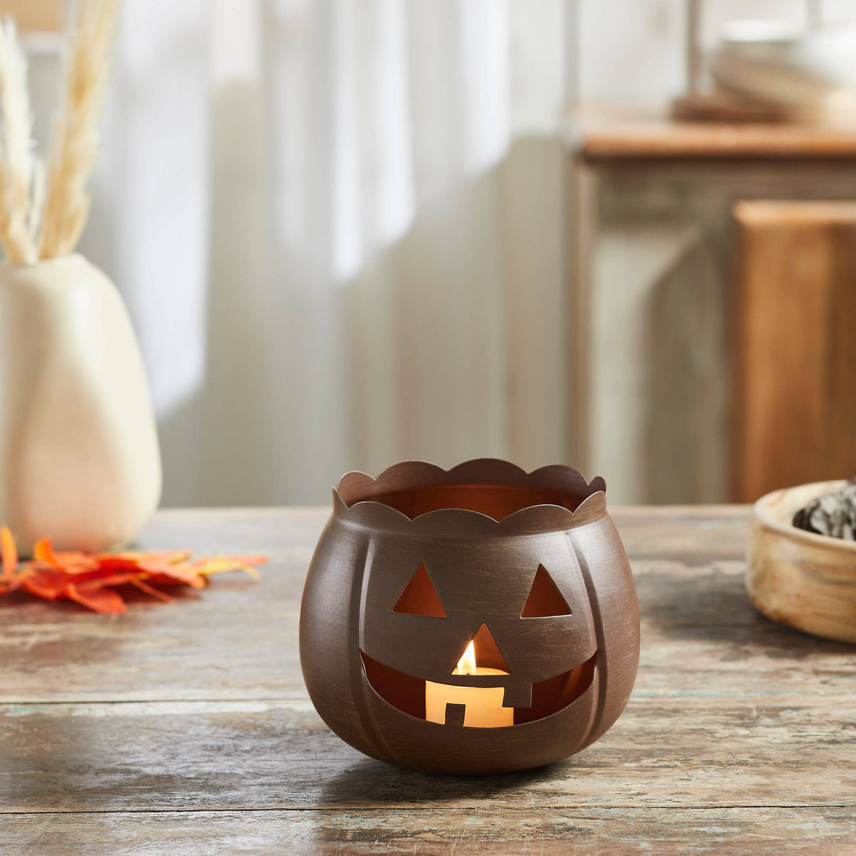Bronze Metal Jack-O&