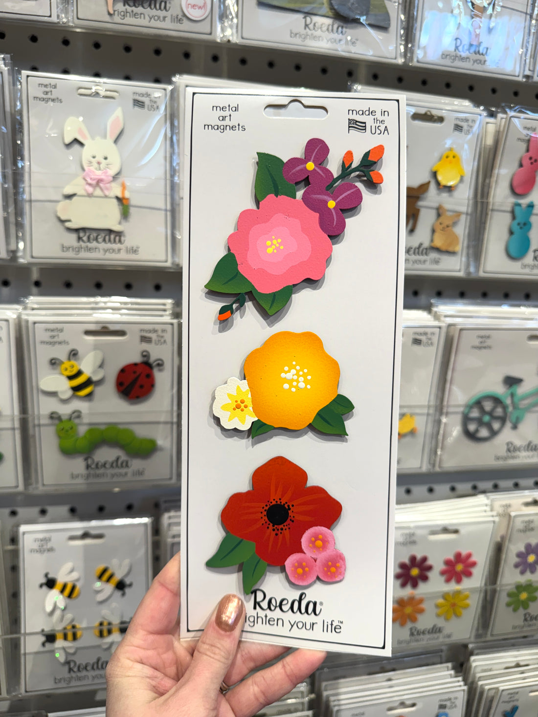 Flower Cluster Mini Art Pop S/3 - Warm