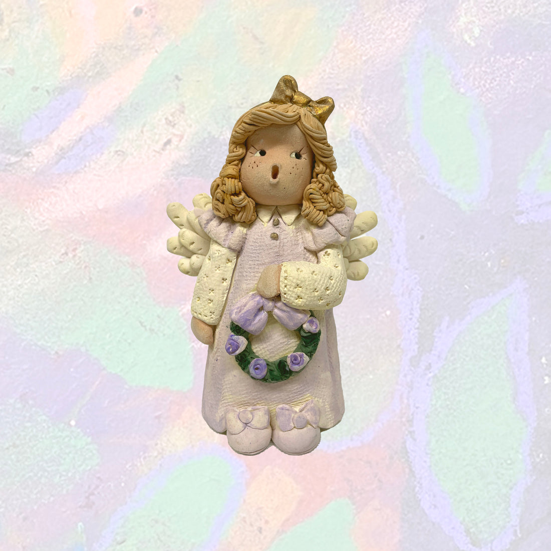 "Flower Girl" - Pottery by Carol Roeda