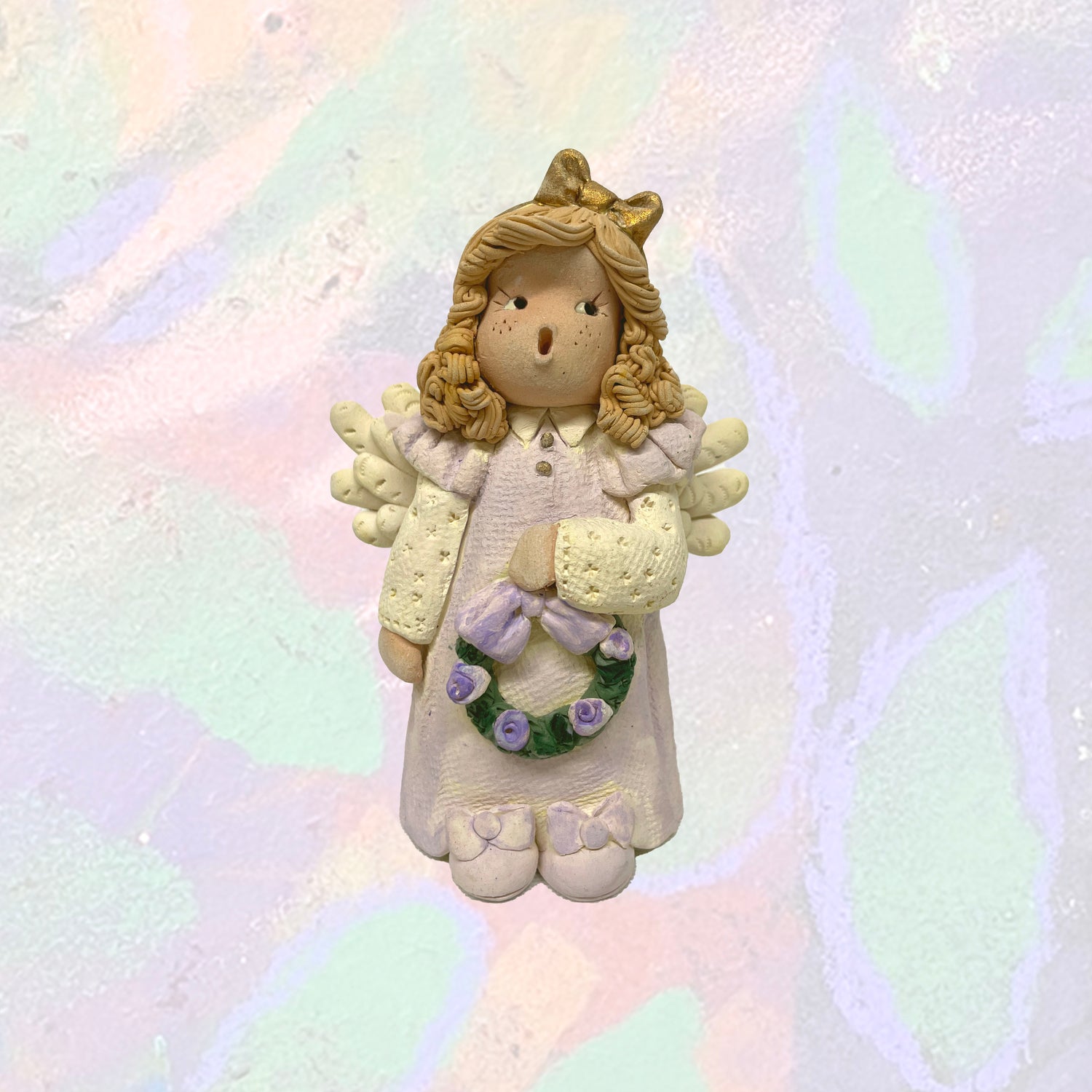 &quot;Flower Girl&quot; - Pottery by Carol Roeda