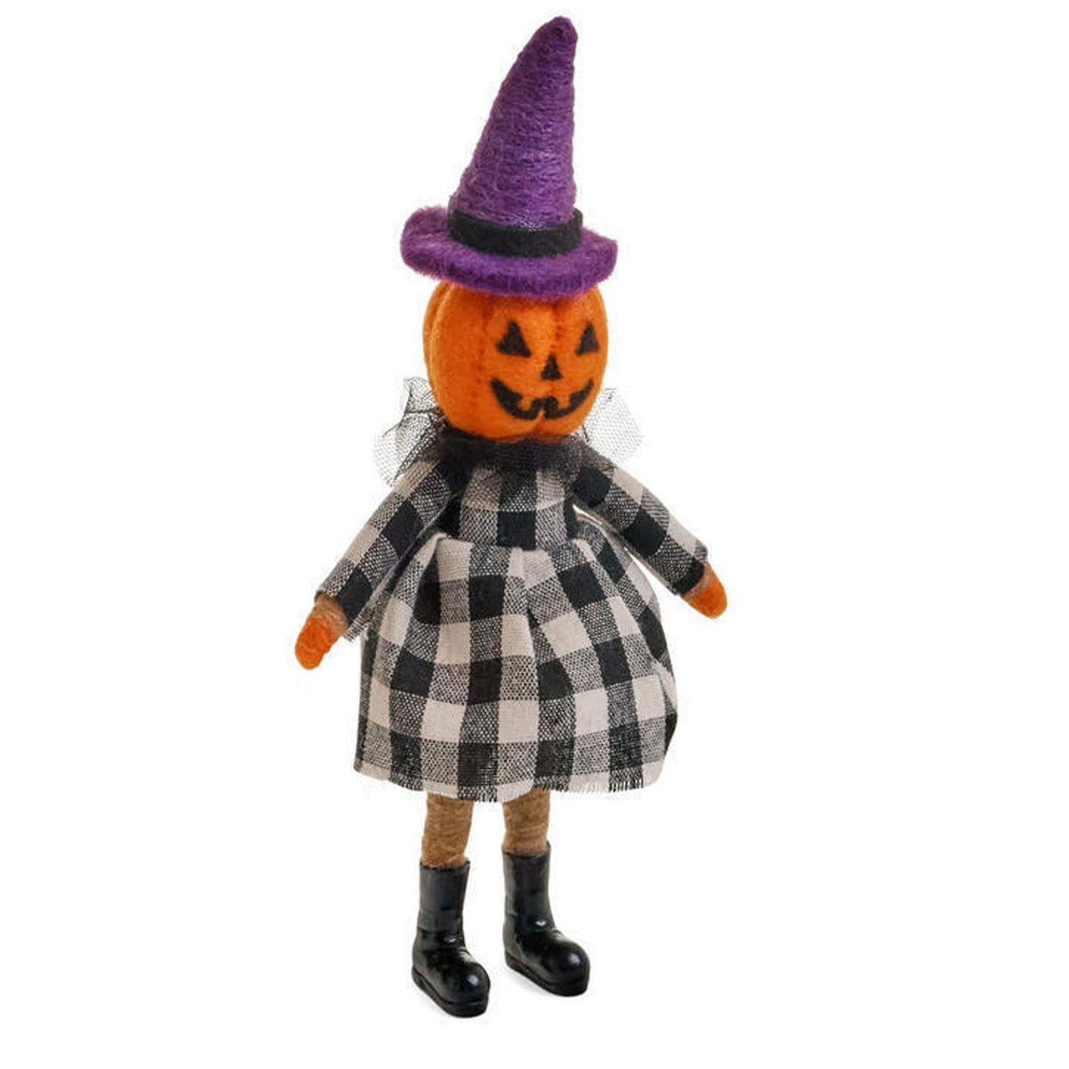 Felt Pumpkin Figures