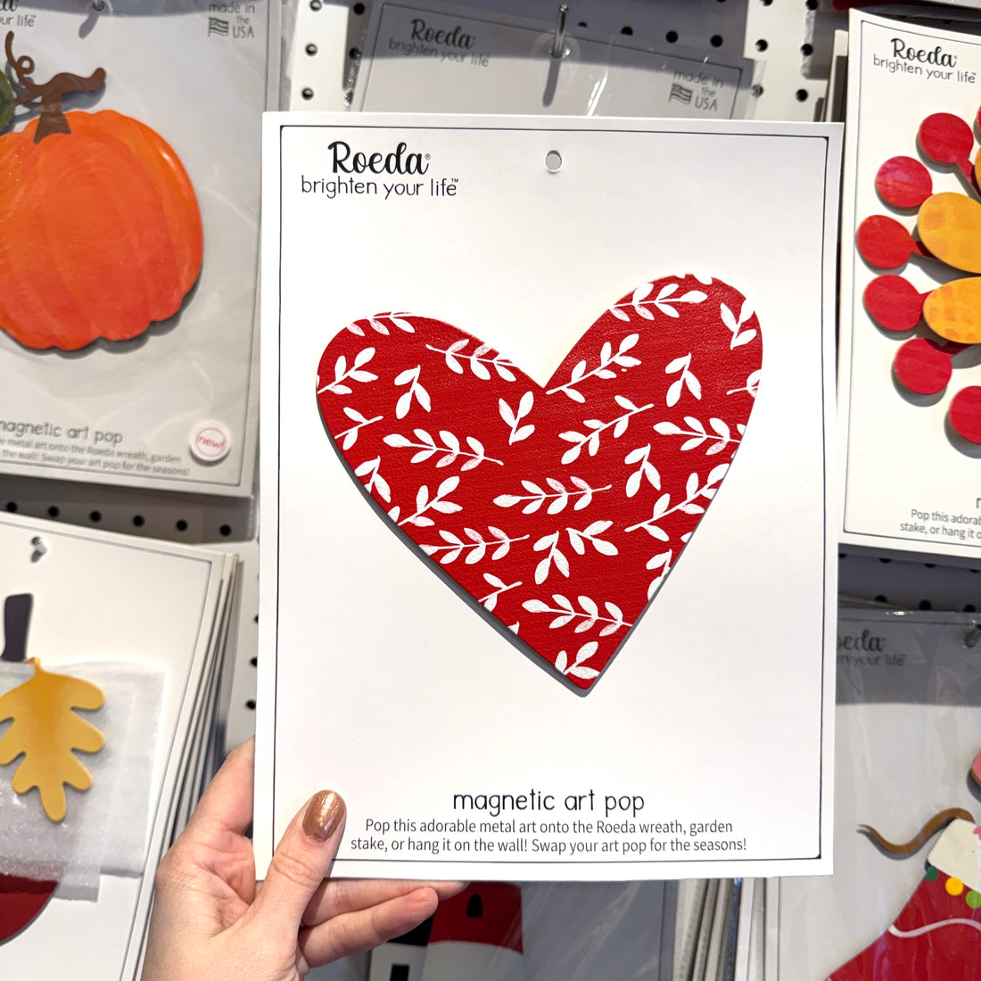 Heart Magnetic Art Pop