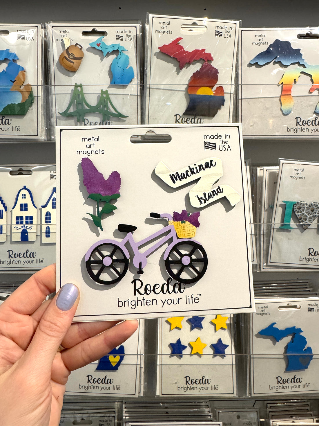 Mackinac Island Magnets S/3