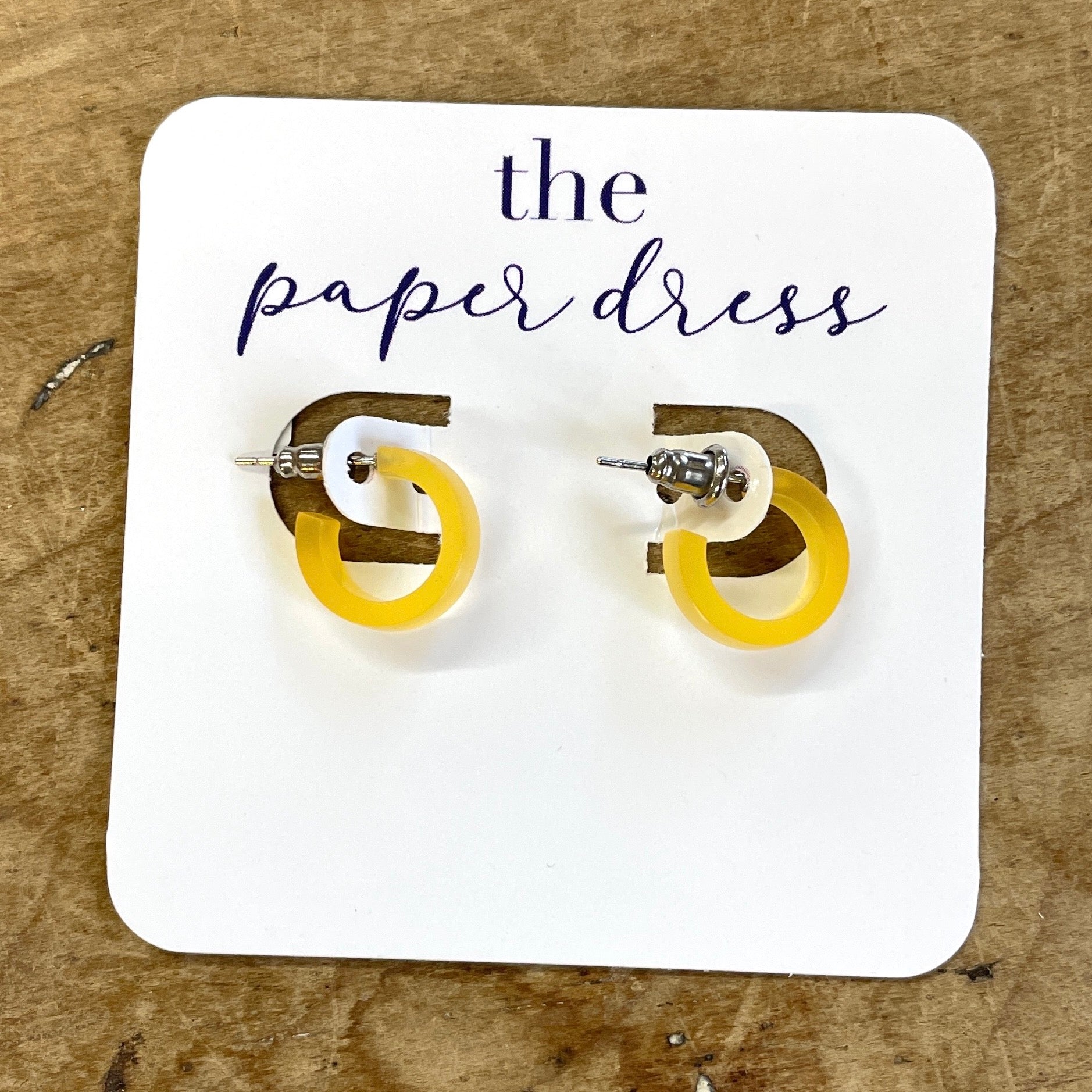 Micro Hoop Earrings (.55")