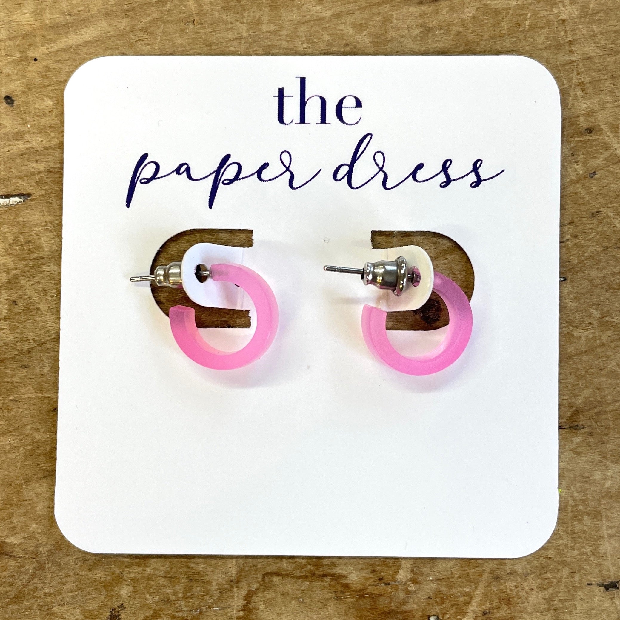 Micro Hoop Earrings (.55")