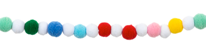 Multi Color Pom Pom Garland