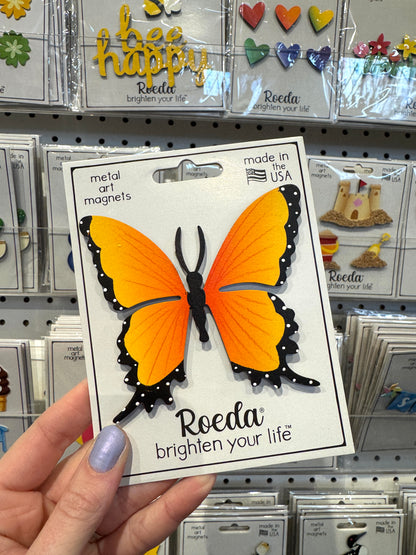 Butterfly Magnet, Orange