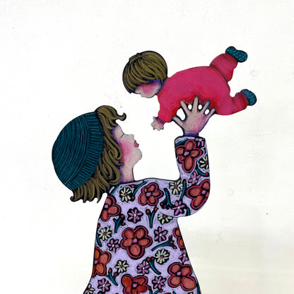 Mother &amp; Child Shadow (Pink)