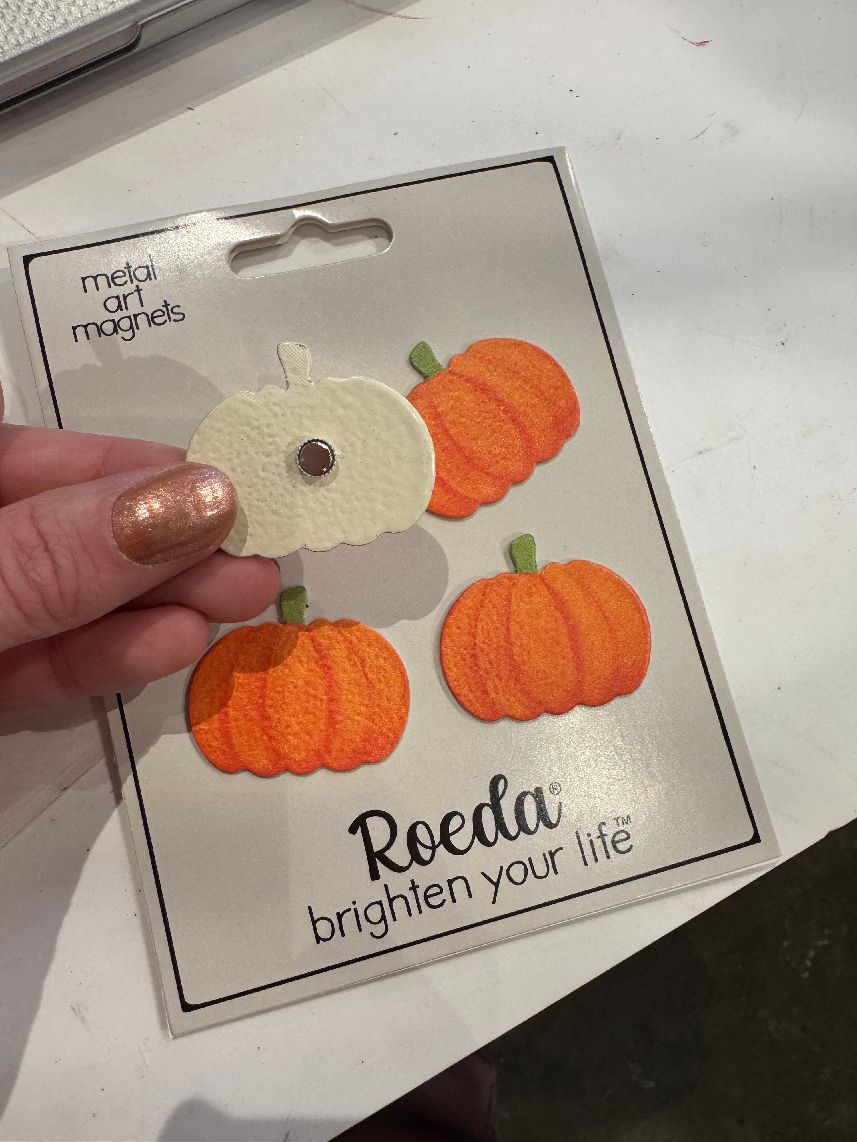 Pumpkin Magnets S/4