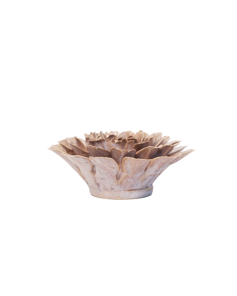 Vogelvase Porzellan Babyblau