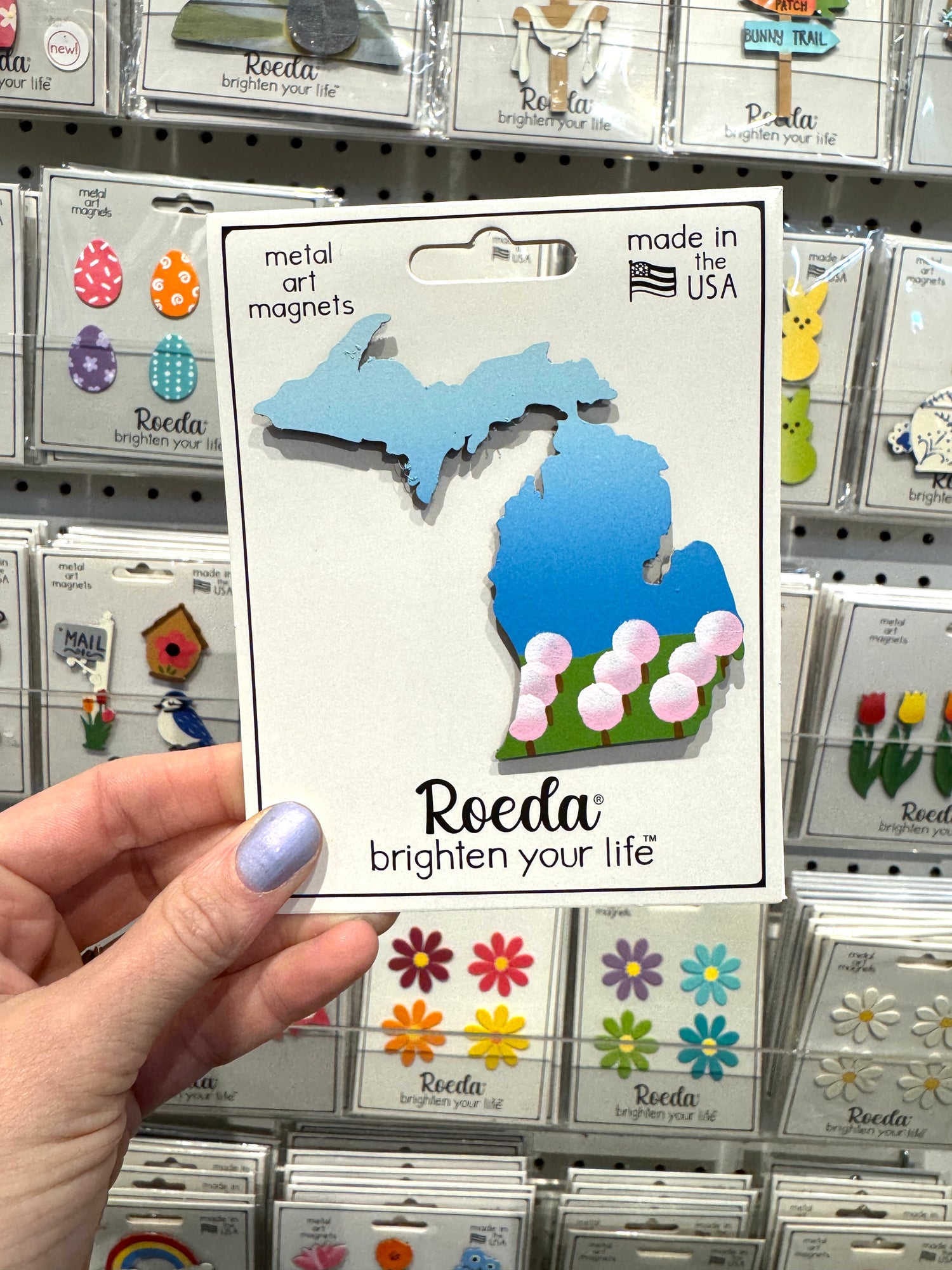 Frühlings-Obstgarten-Michigan-Magnet