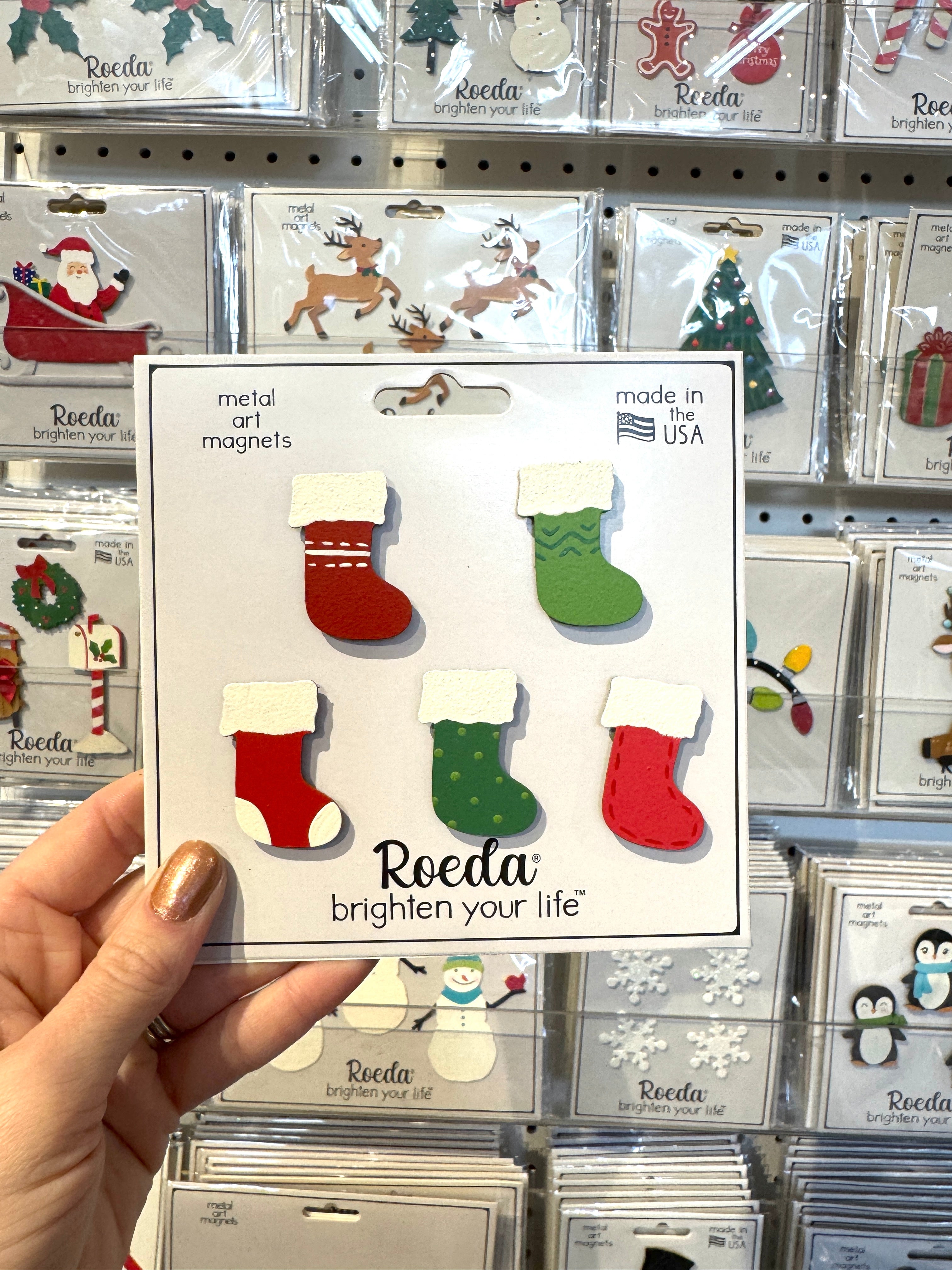 Stocking Magnets S/5