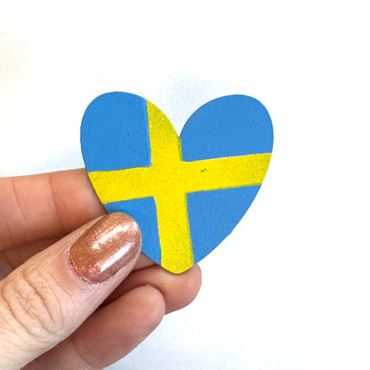 Swedish Heart Flag, Single