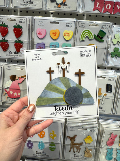 Tomb w/ Crosses Magnet