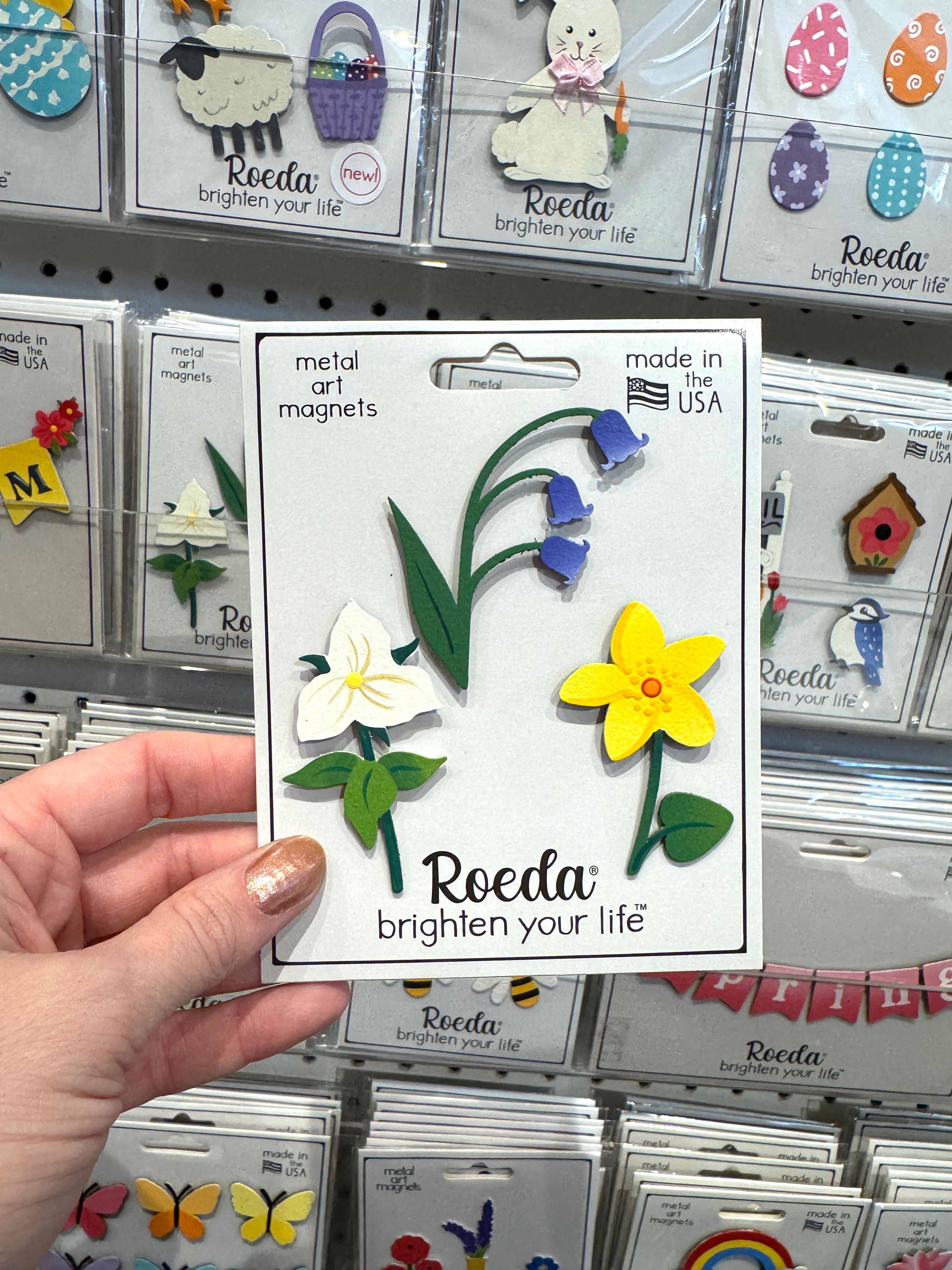 Wildflower Magnets S/3