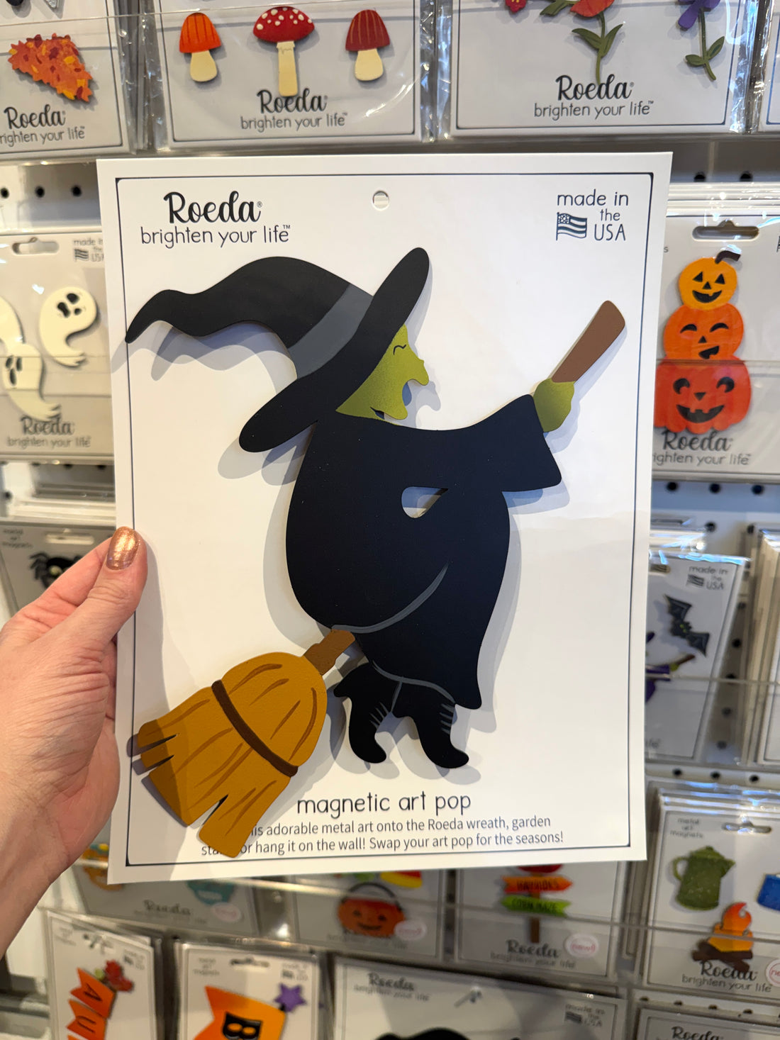 Witch Magnetic Art Pop