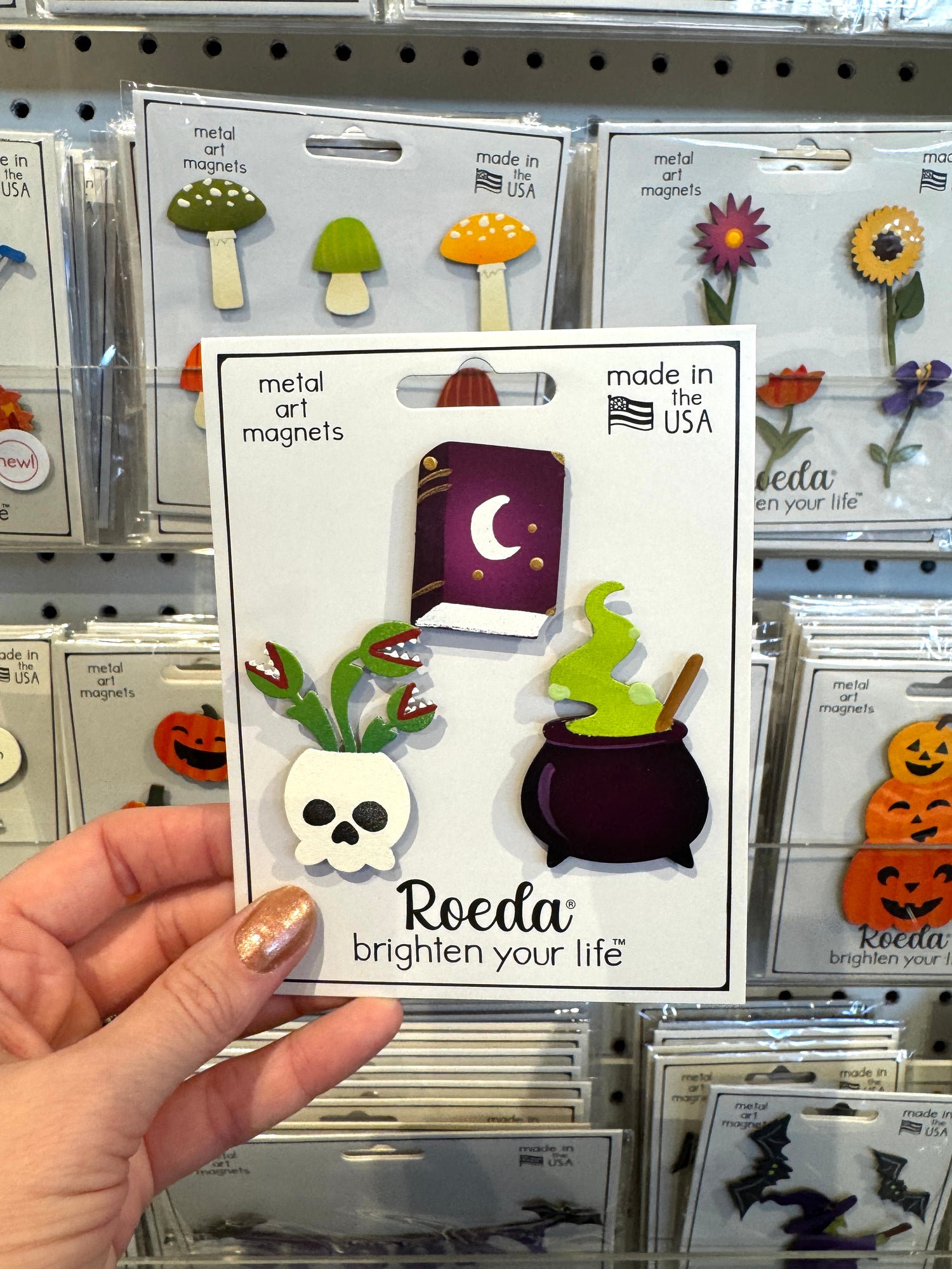 Witchy Décor Magnets S/3
