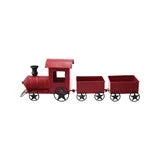 Red Metal Train