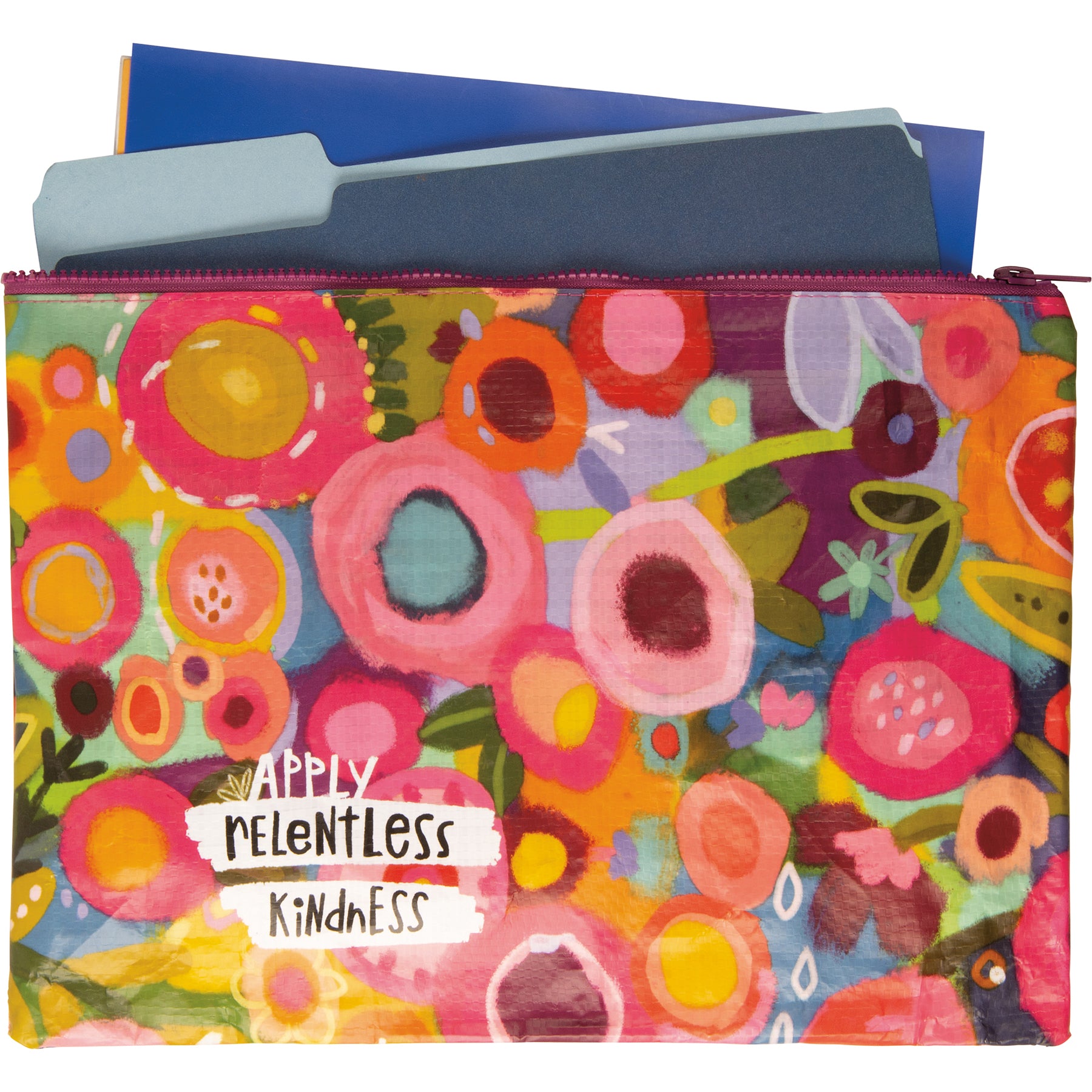 Zipper Folder - Apply Relentless Kindness