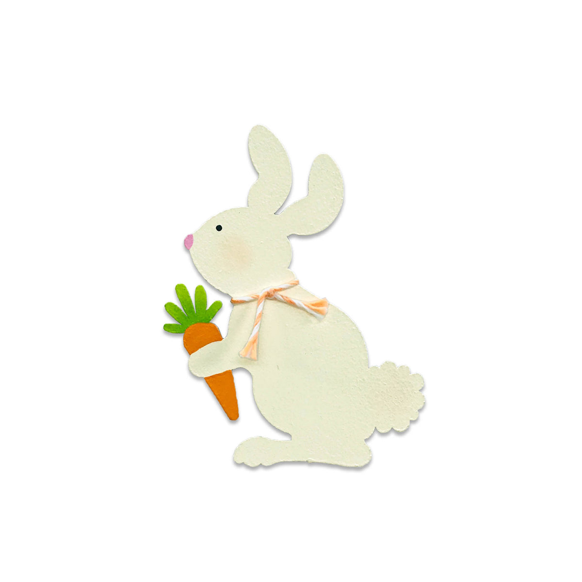 Hase mit Karottenmagnet