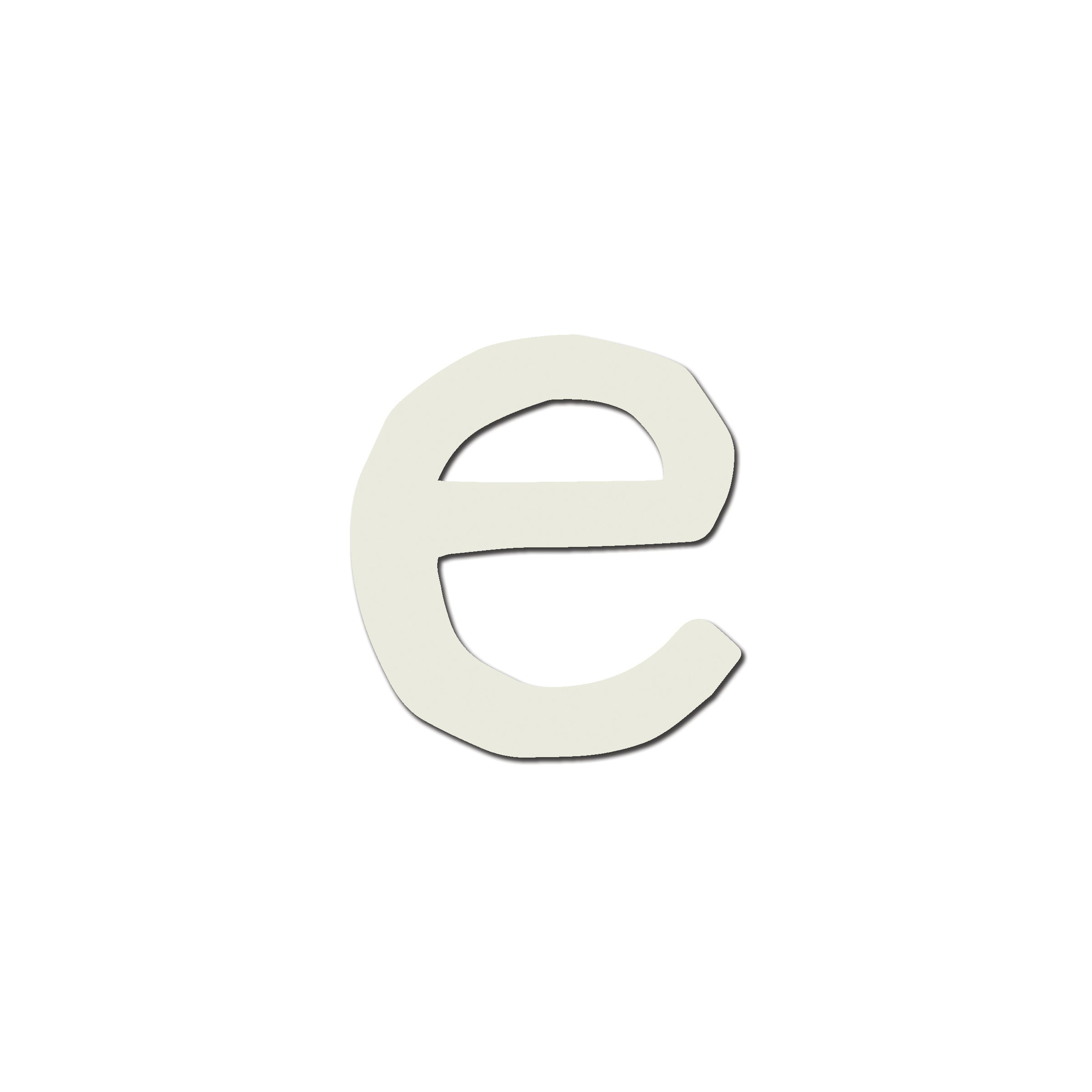 decorative lowercase letter e