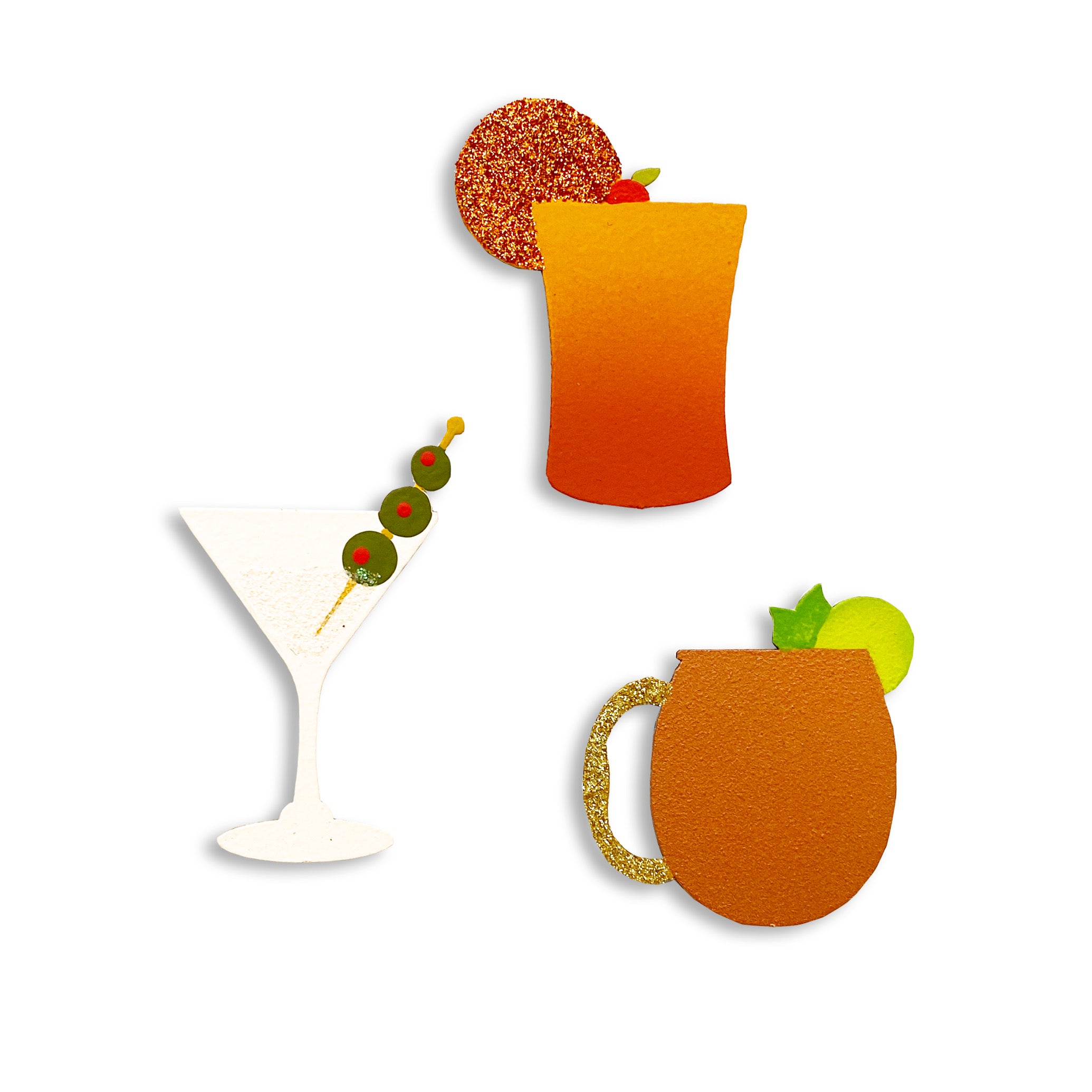 Cocktailmagnete S/3