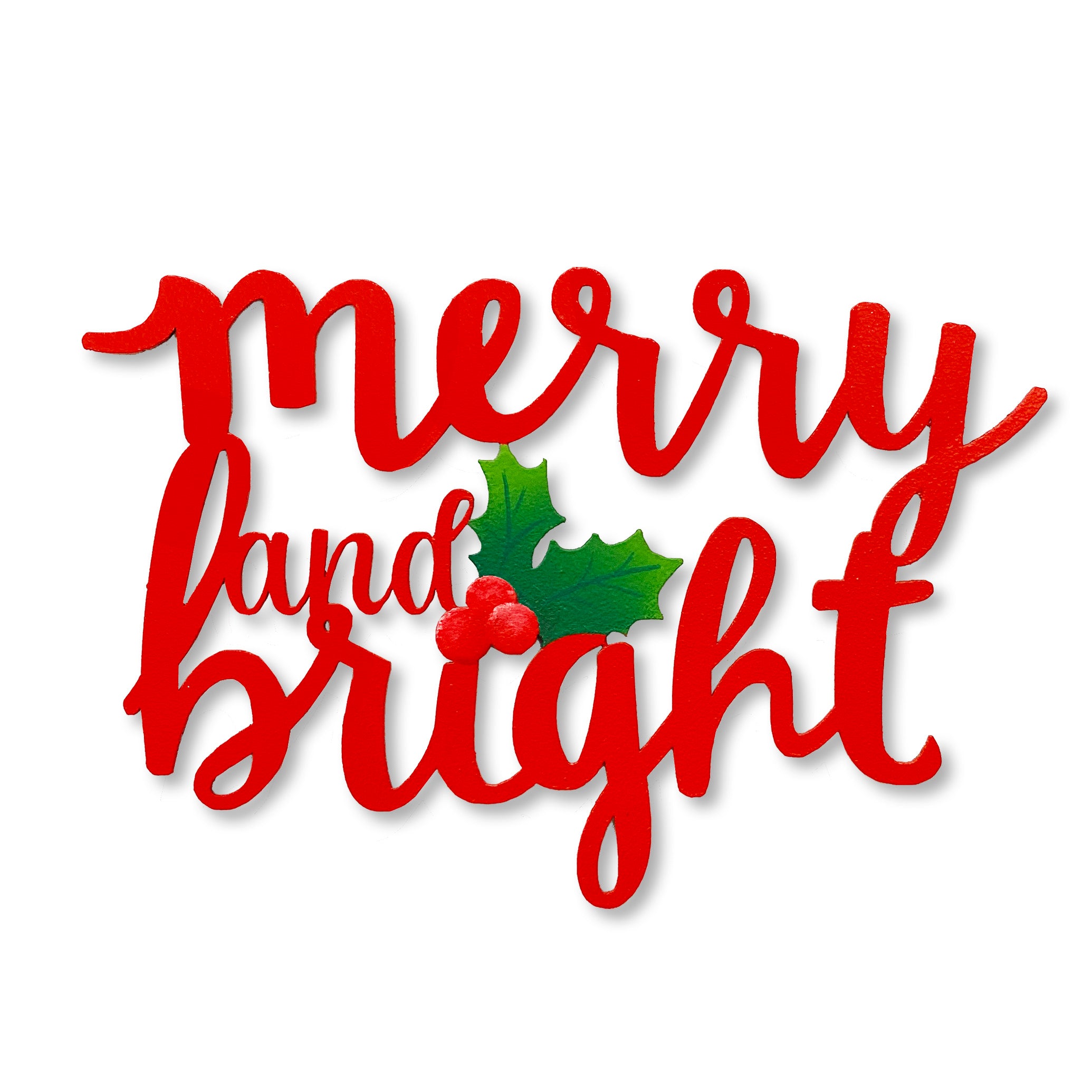 „Merry &amp;amp; Bright“-Magnet