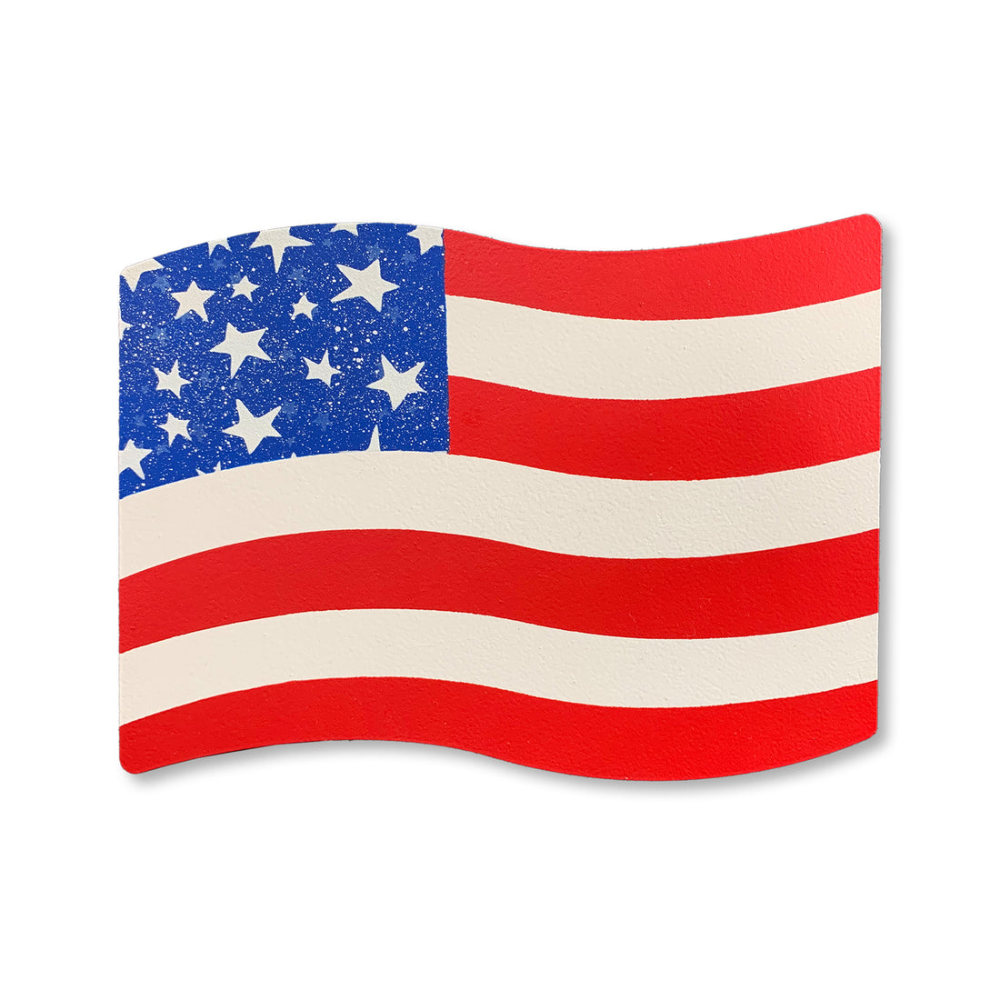 Magnetischer Art Pop mit USA-Flagge