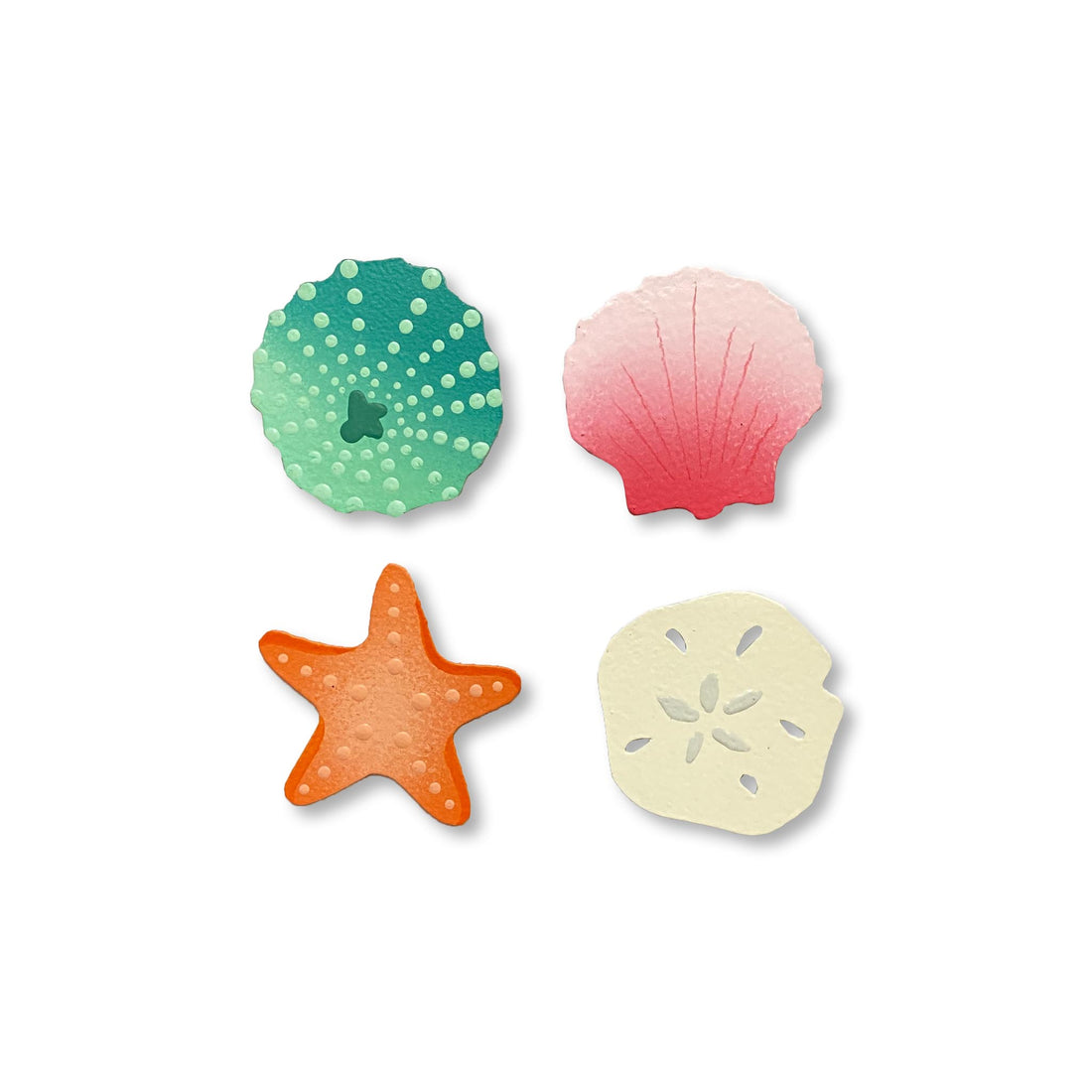 Seashell Magnets S/4