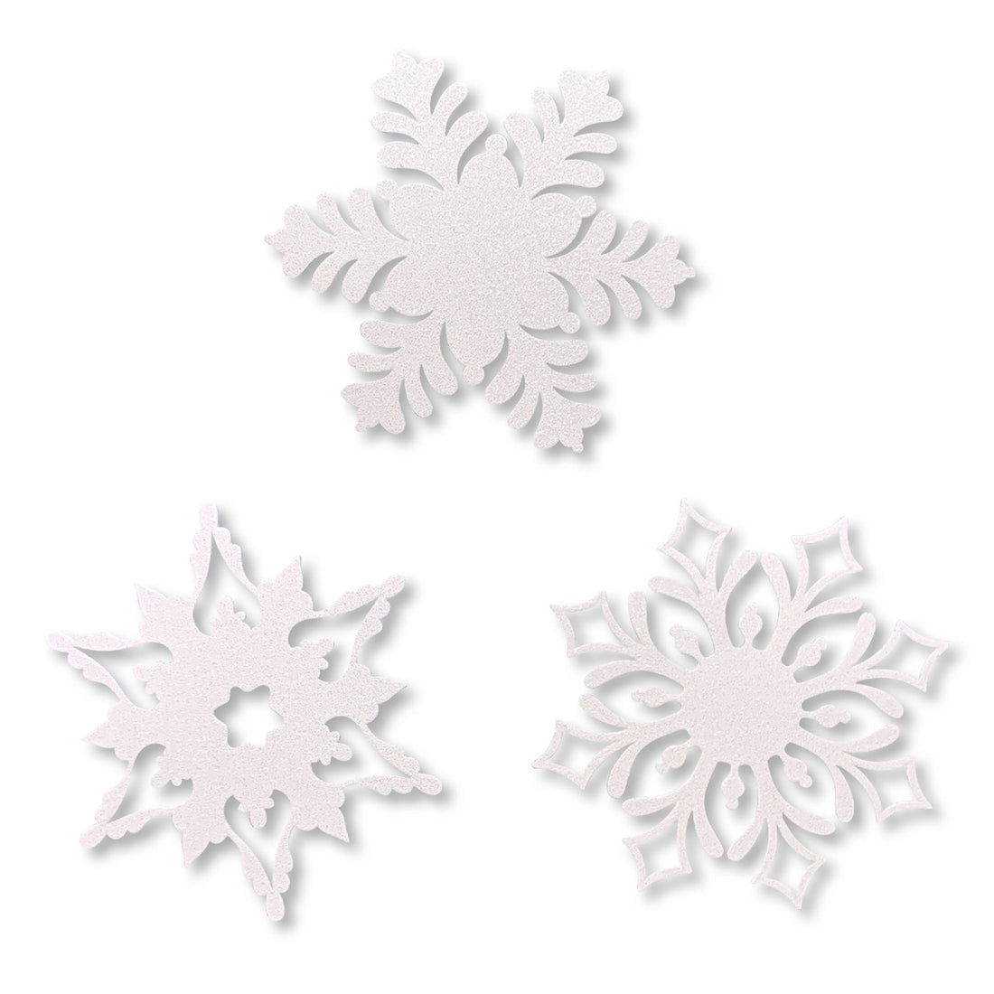Snowflake Mini Art Pop Magnets S/3