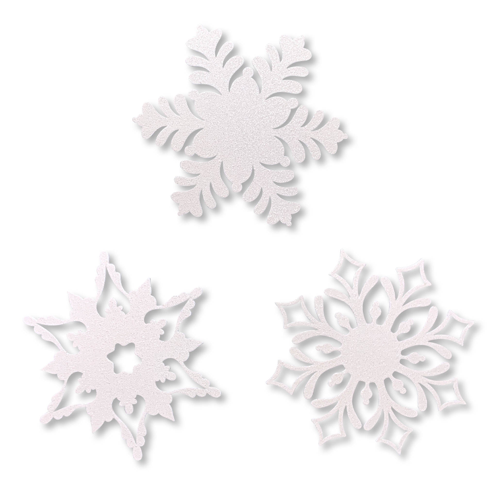 Snowflake Mini Art Pop Magnets S/3