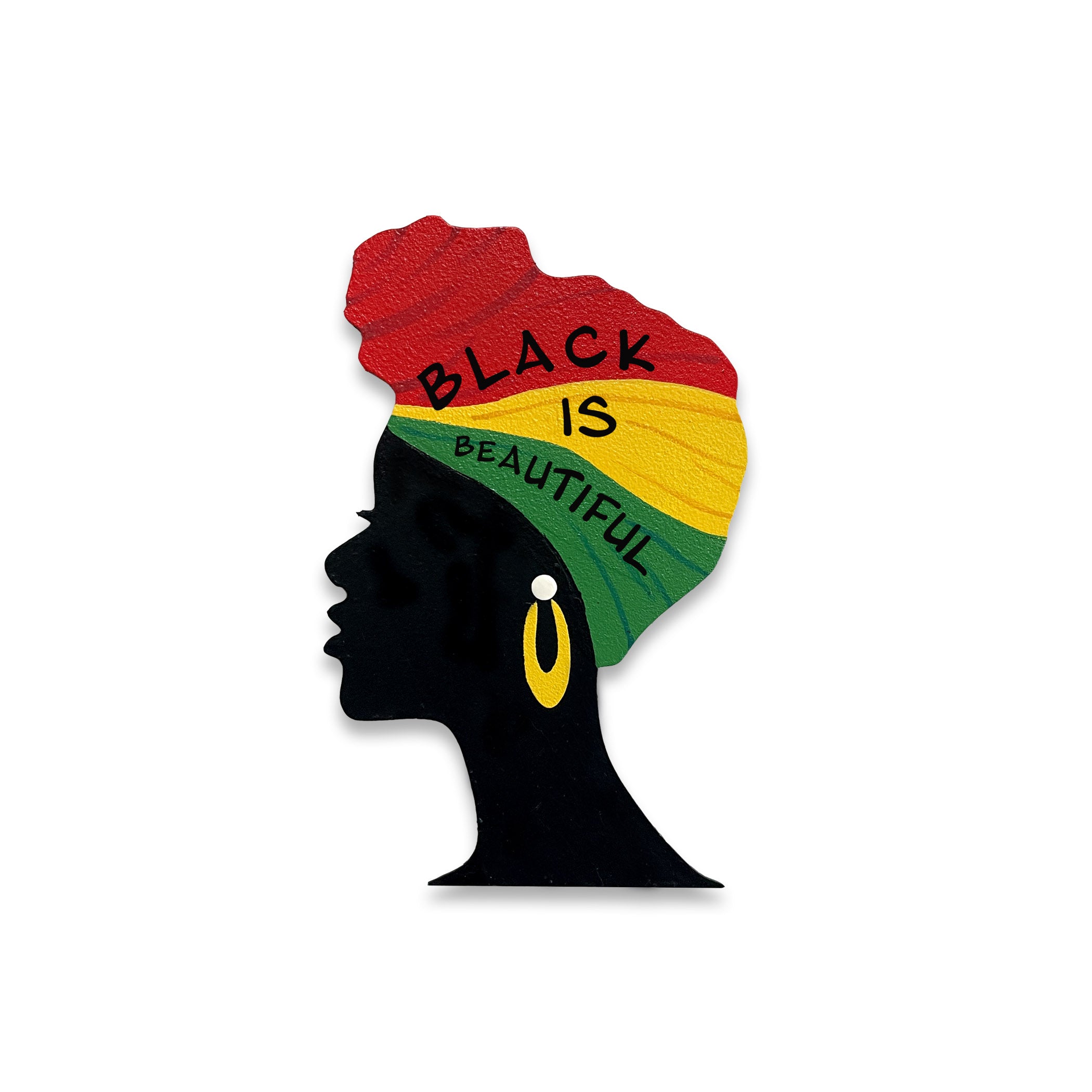 Black Is Beautiful Magnet