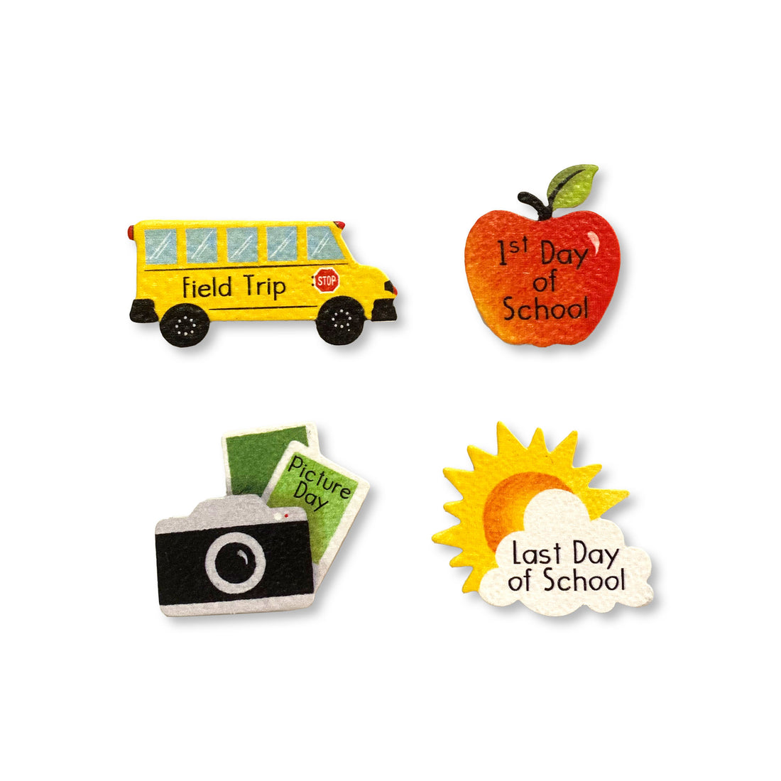 School Days Calendar Magnets S/4