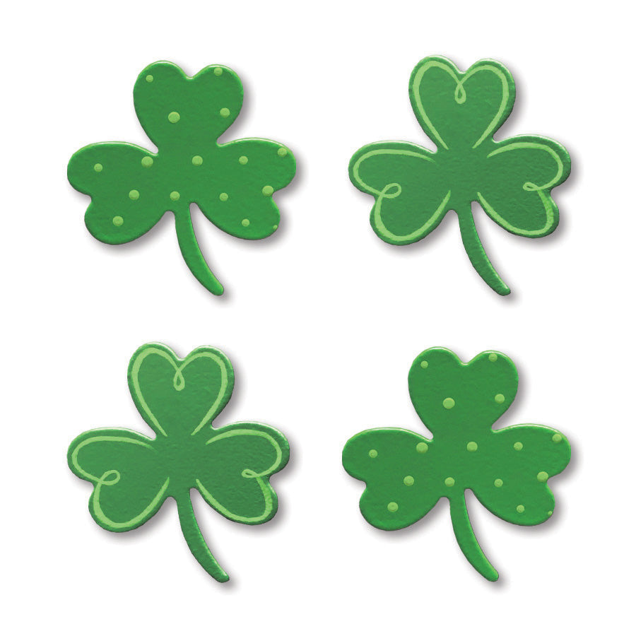 Shamrock w/ Pattern Magnets S/4