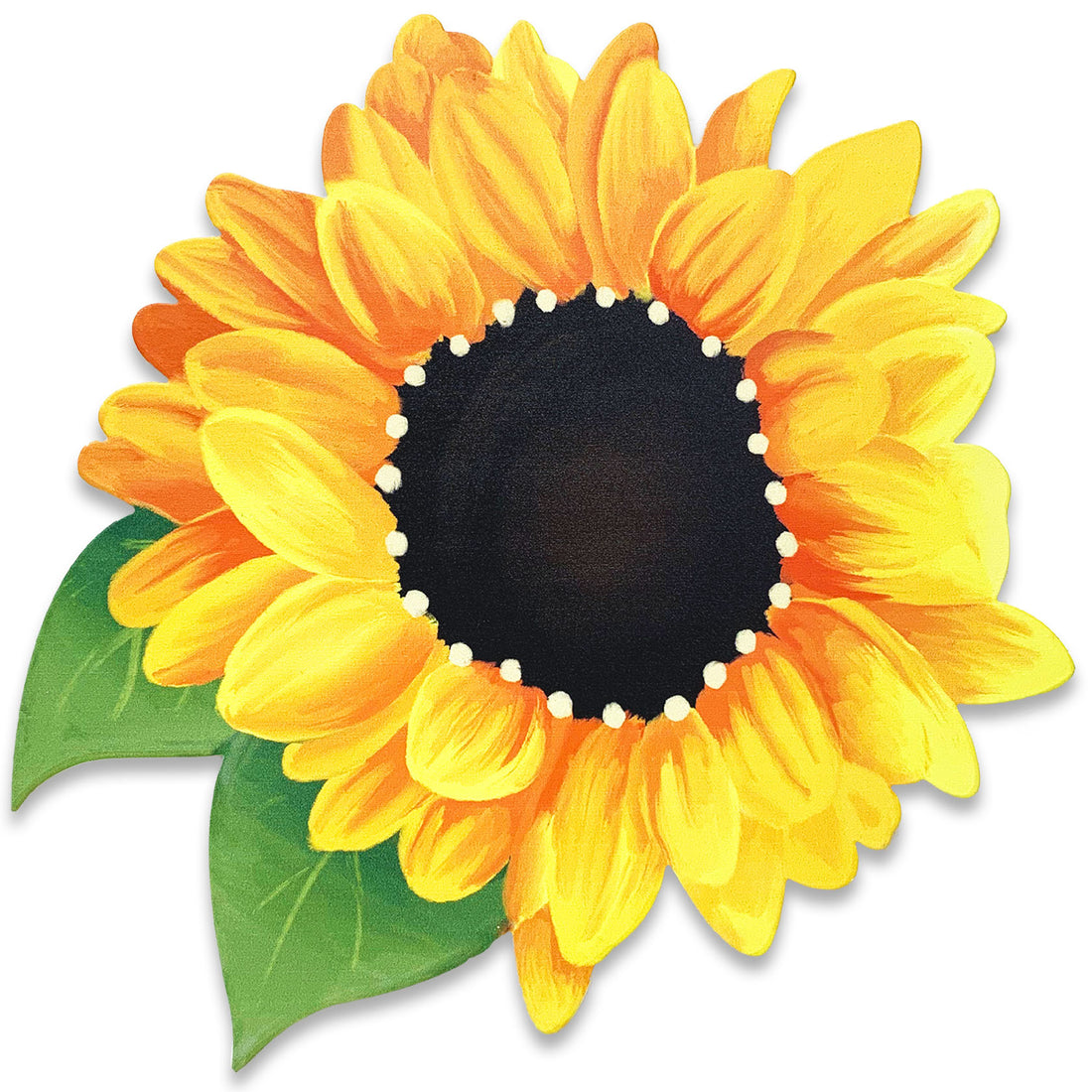 Magnetischer Art Pop mit Sonnenblume