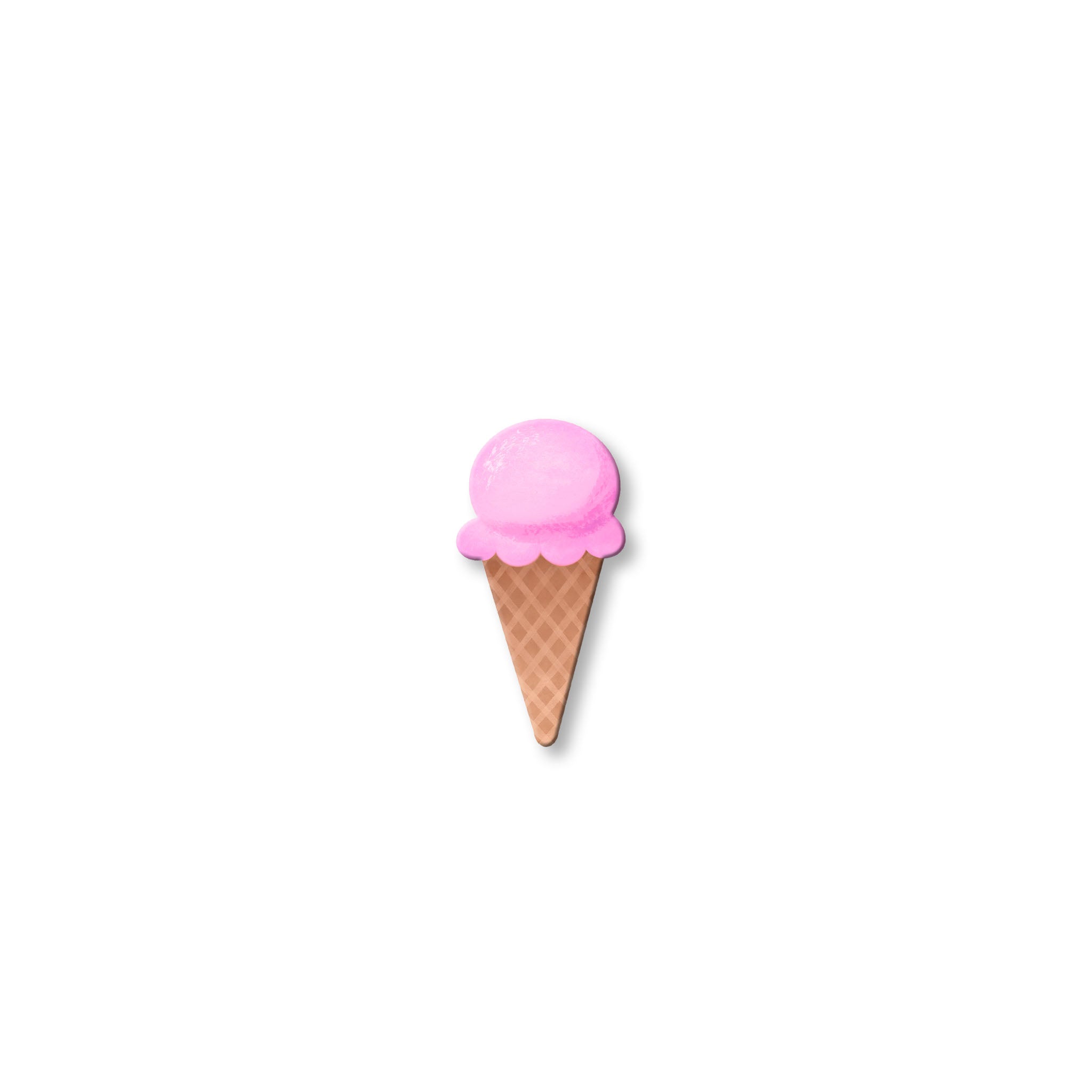 Eistüte-Magnet