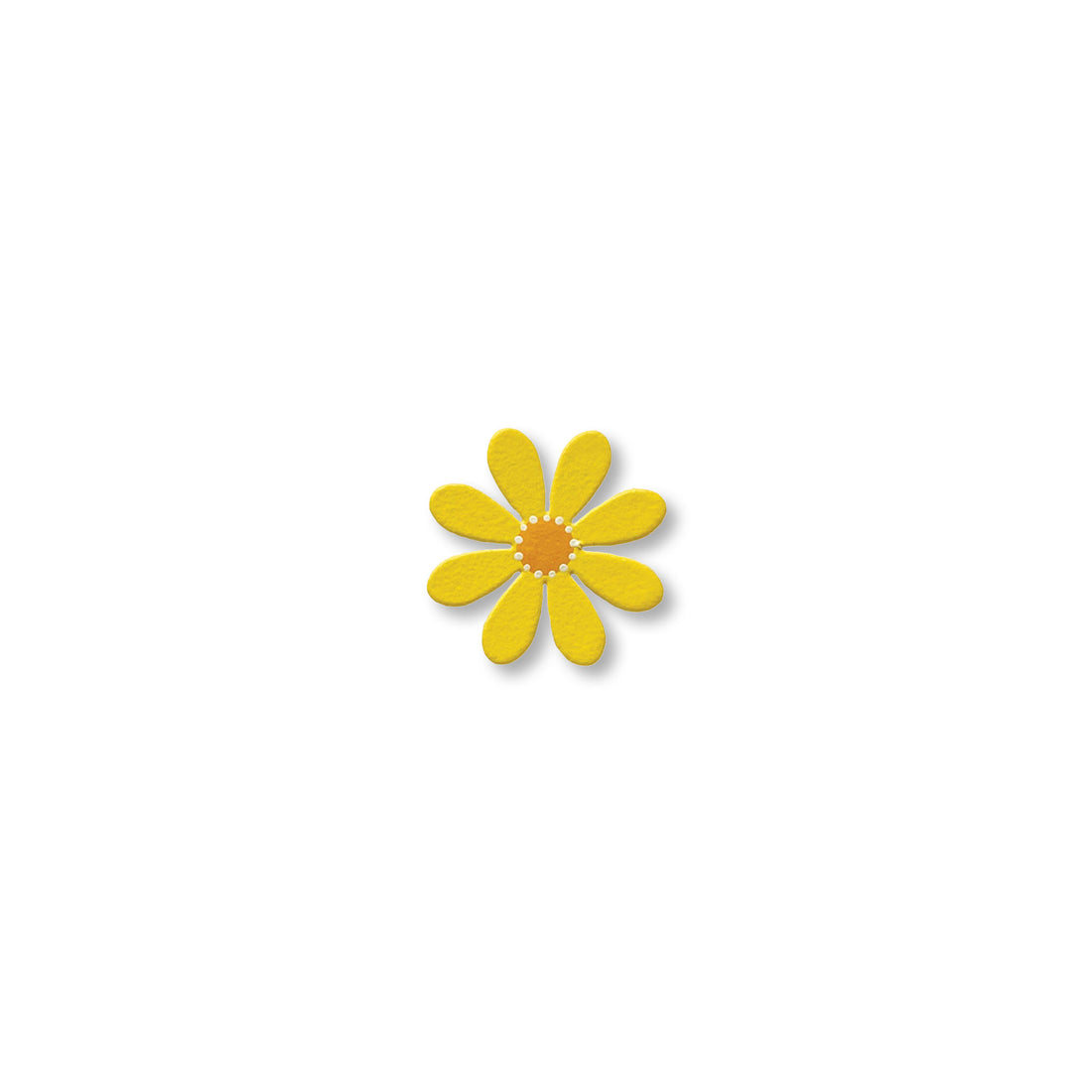 Gänseblümchen-Magnet Gelb